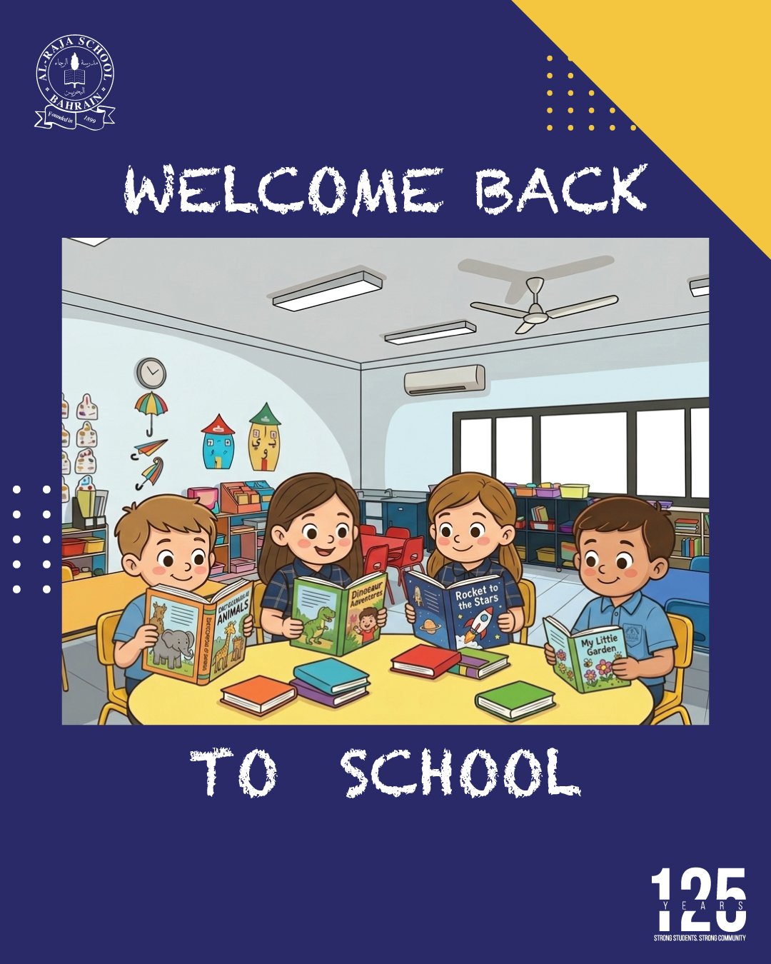 We are overjoyed to welcome our KG1 and KG2 students back to campus starting this Monday, April 13. While virtual learning kept us connected, nothing beats seeing your bright faces in person.

We can&rsquo;t wait to listen to your laughs, see your sm