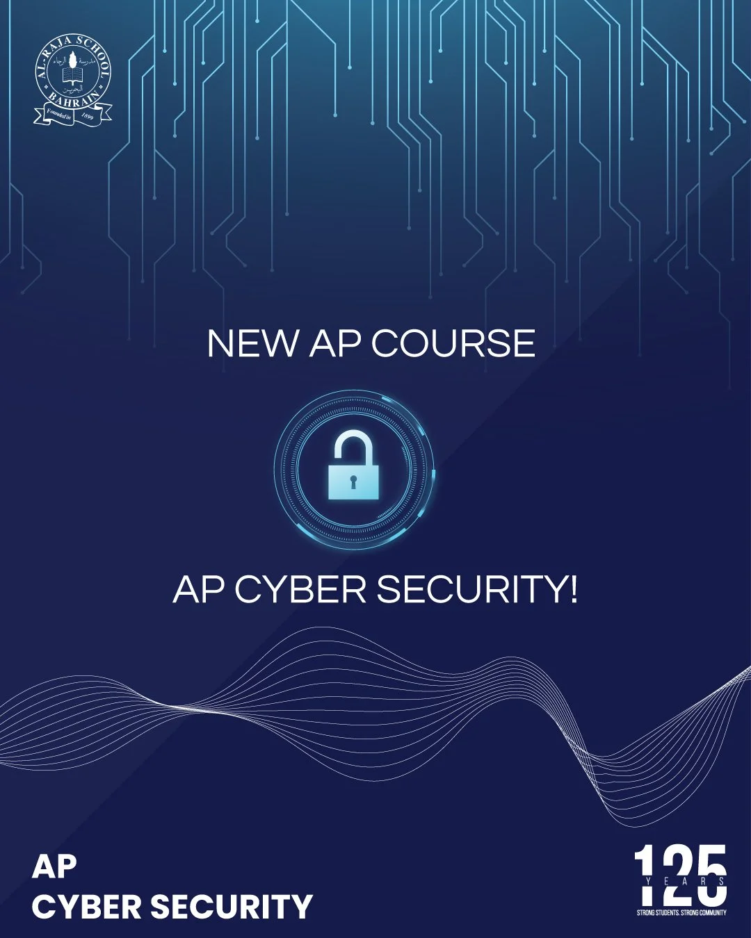 🚨 BIG NEWS! 🚨

We are thrilled to announce the launch of our NEW AP Course &mdash; AP Cyber Security! 💻🔐

Step into the future and explore the exciting world of:
✨ Ethical Hacking
✨ Digital Safety &amp; Security
✨ Cyber Threat Analysis
✨ Real-Wor