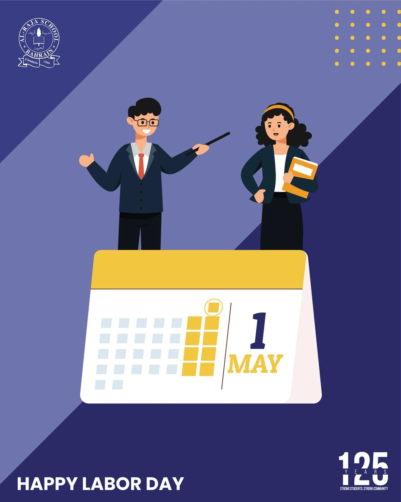 Happy Labor Day! Today, we honor the dedicated individuals in our community whose hard work drives the growth and success of our nation. Your commitment makes a real impact!🌍✨

#125yearsofalraja #bahrain