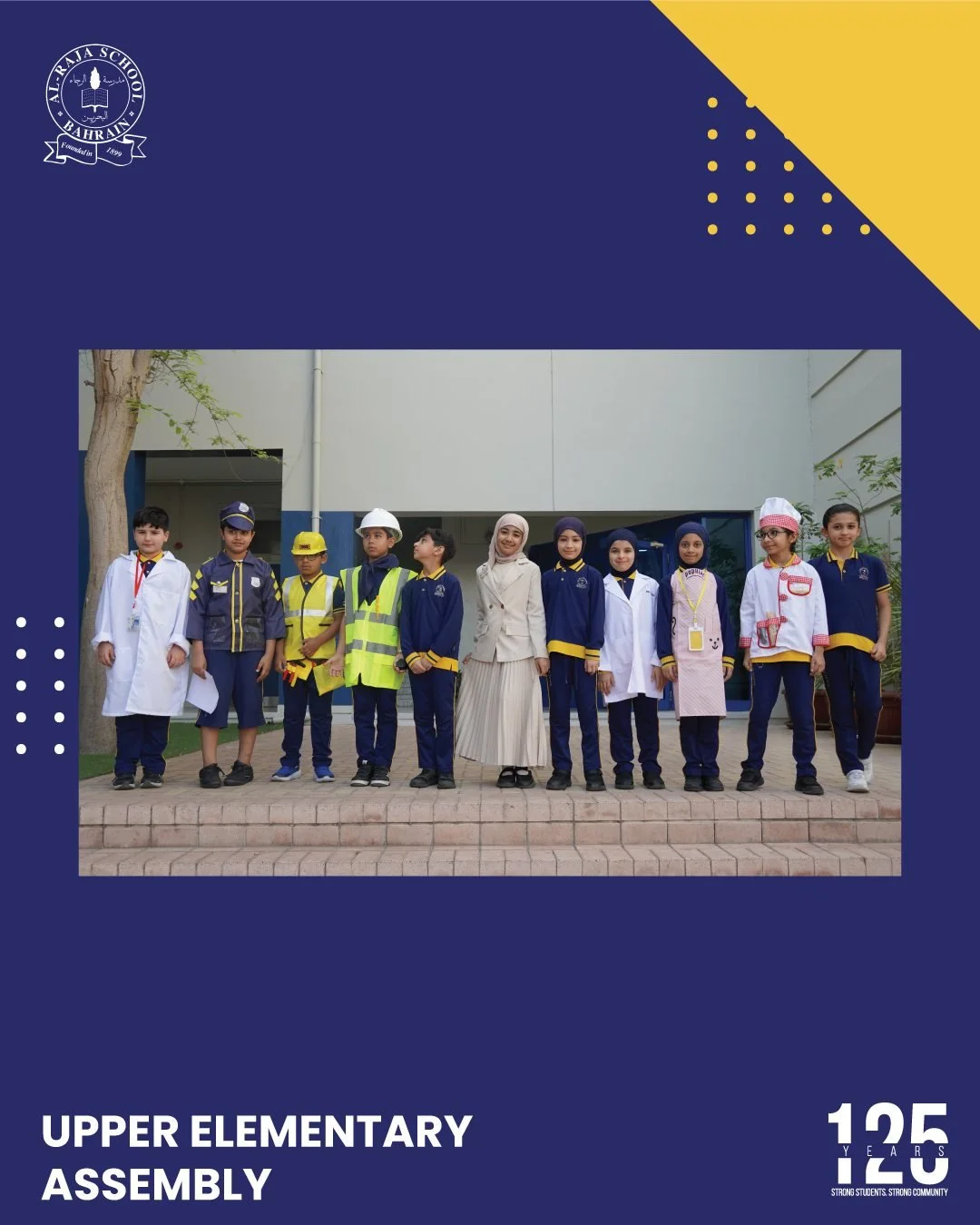Today&rsquo;s Upper Elementary assembly, led by our Grade 3 students, was a heartfelt celebration of different careers 👩&zwj;⚕️👨&zwj;🔧👩&zwj;🏫

Through their performance, they showed appreciation for all the dedicated and hardworking individuals 