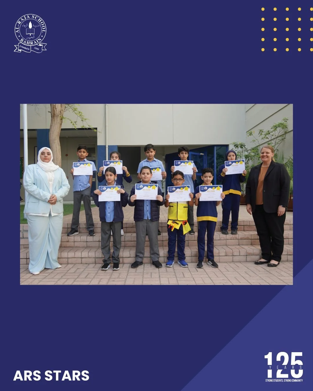 At ARS, we believe in celebrating our students&rsquo; creativity, excellence, and outstanding performance in both academics and behavior. ✨

Today, our Upper Elementary stars received their ARS Stars Certificates a recognition of their hard work and 