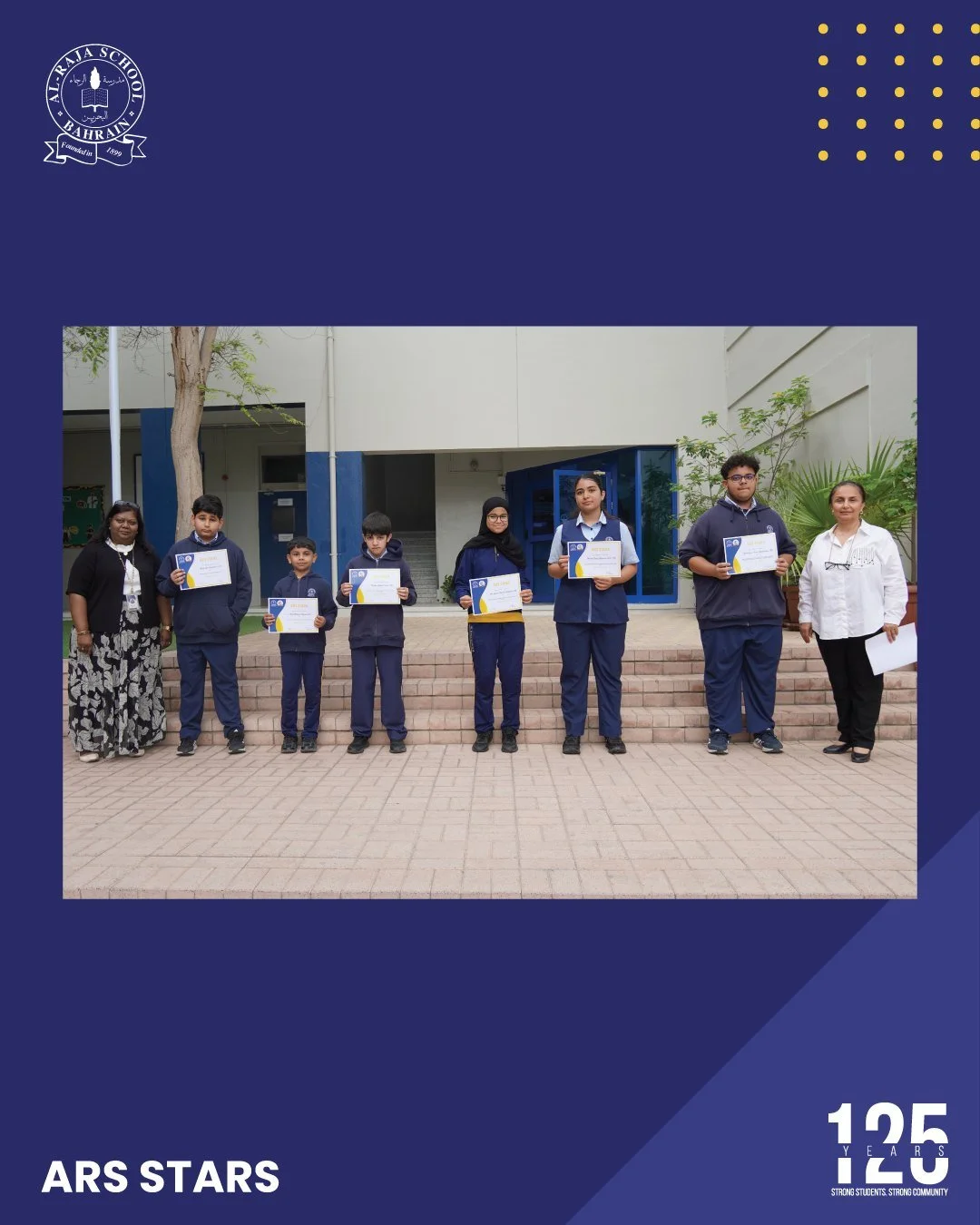 At ARS, we believe in celebrating our students&rsquo; creativity, excellence, and outstanding performance in both academics and behavior. ✨

Today, our Middle School stars received their ARS Stars Certificates a recognition of their hard work and ded