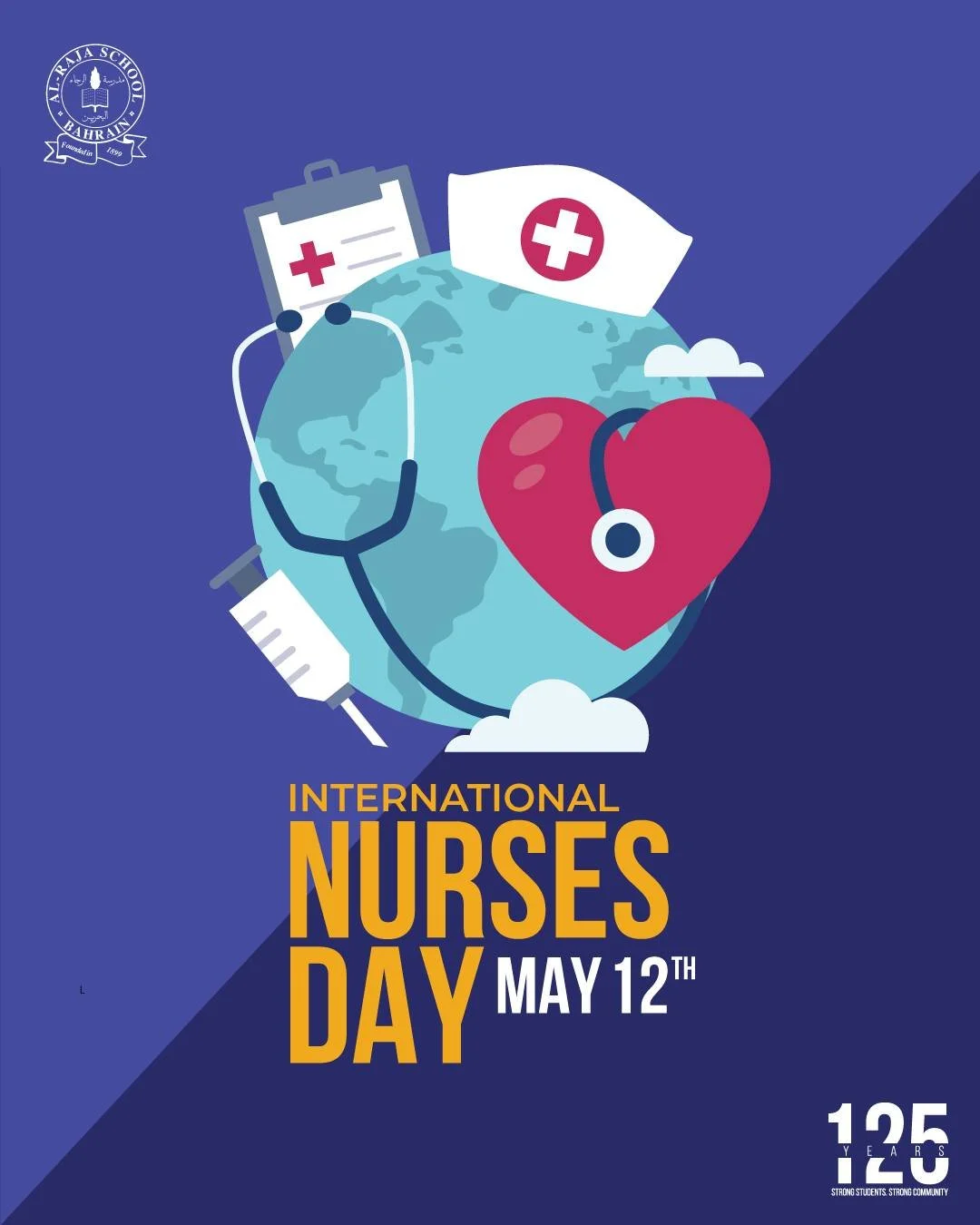 On International Nurses Day, we extend our heartfelt appreciation to Mrs. Mary Kelly and Ms. Fatema Al Tooq for the care, compassion, and dedication they show our students every single day. 💙

Your comforting presence, kindness, and commitment to st