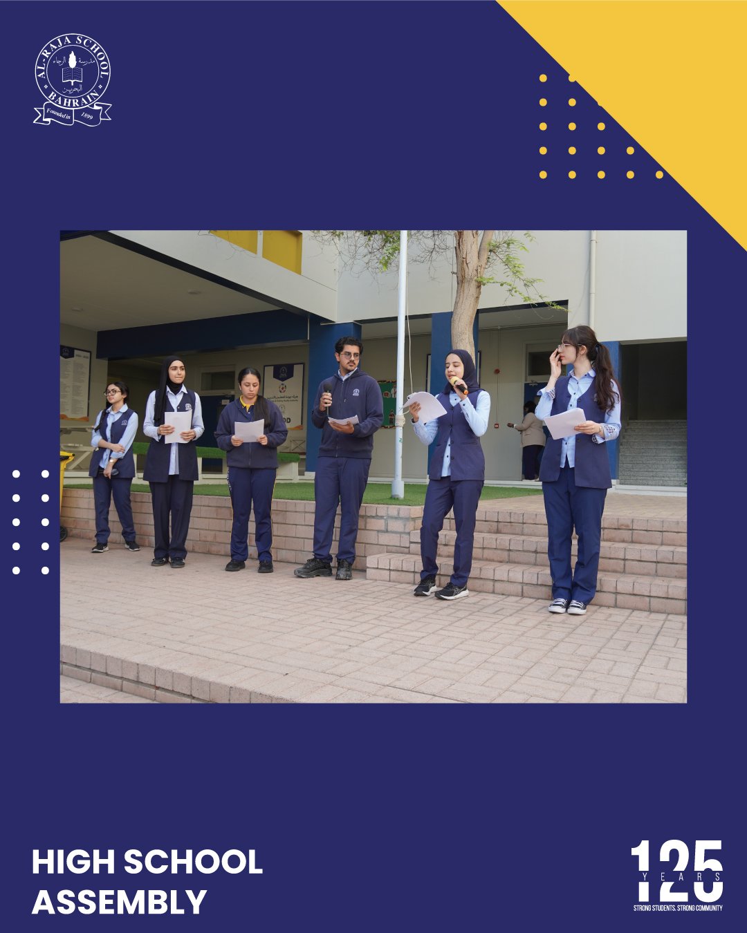 In this week's High School assembly, our biology students of Grade 10 and 11 conducted a comedic skit where a student who is struggling to choose a career in science consults a group of scientists who briefly describe the contents of different scient