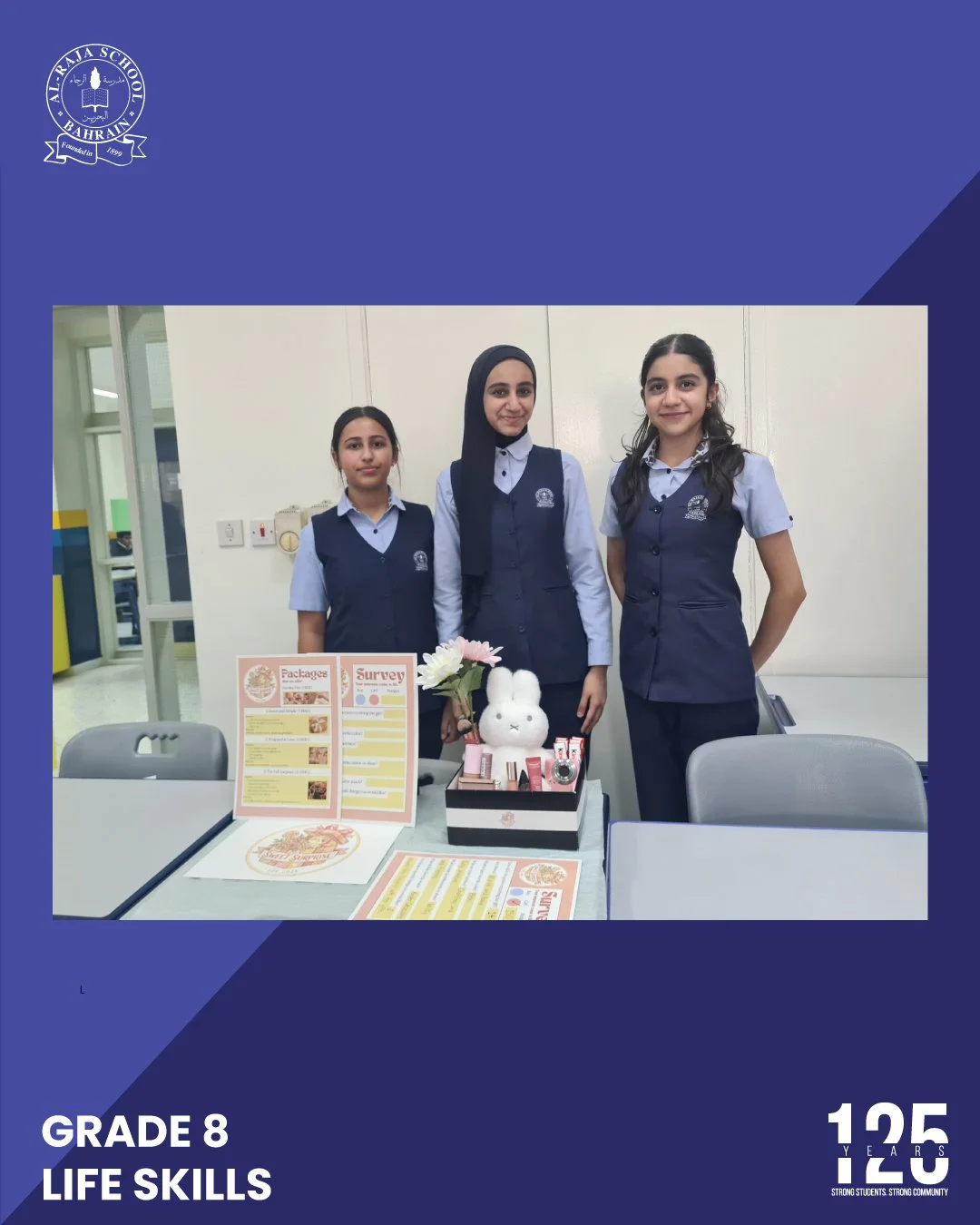 Life Skills students of Grade 8  recently completed an amazing Entrepreneurship Project! Students dove into the world of business by planning their own enterprises from the ground up. They chose their industries, developed unique business concepts, a