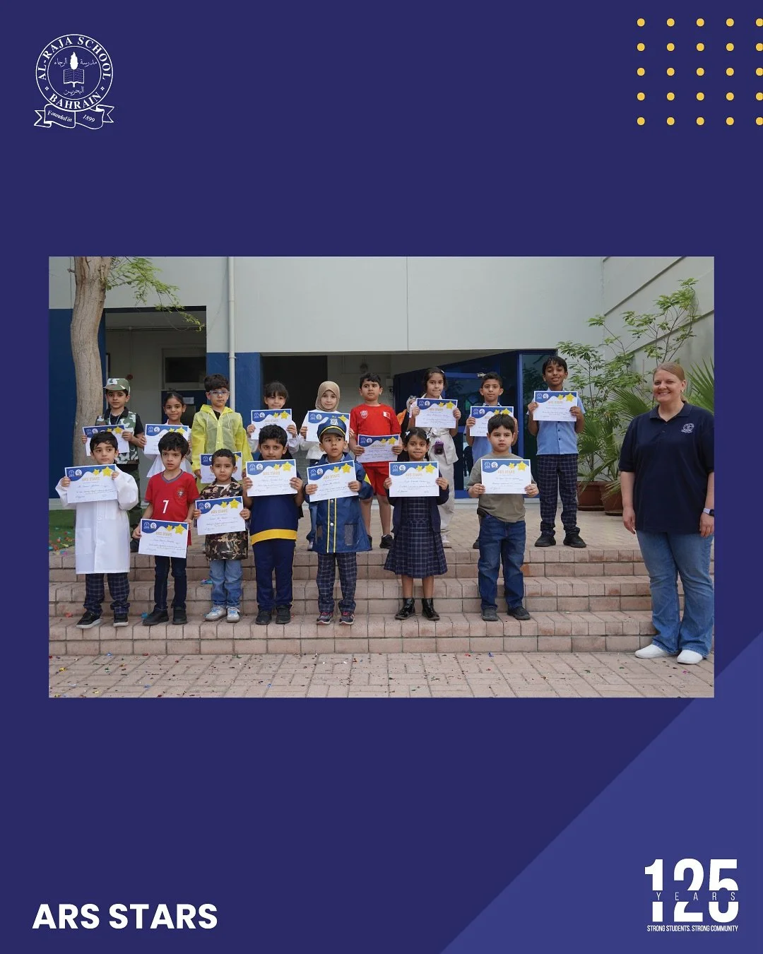At ARS, we believe in celebrating our students&rsquo; creativity, excellence, and outstanding performance in both academics and behavior. ✨

Today, our Lower Elementary stars received their ARS Stars Certificates a recognition of their hard work and 