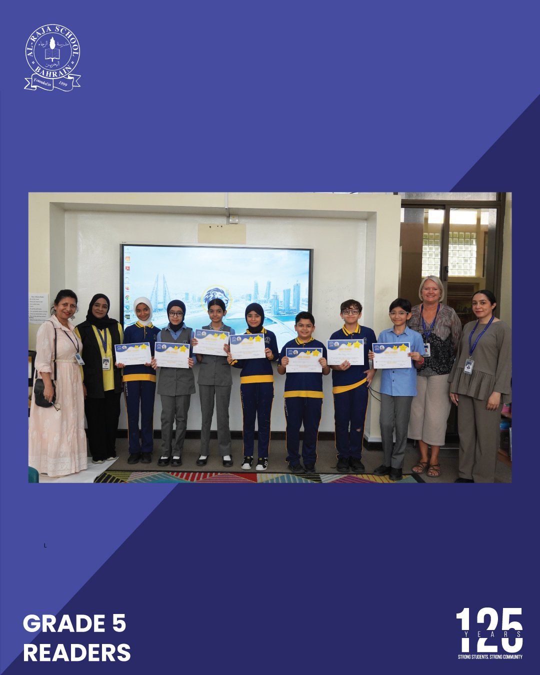 Celebrating our Grade 5 reading superstars! 🏆📖

These amazing students received Reading Certificates today for reading a remarkable number of books this year. We are so proud of your passion for literacy! 🙌❤️

Congratulations to:
✨ Ali, Fatima, Fo
