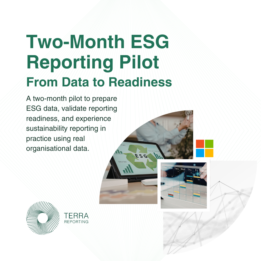 Terra Reporting Launches Two-Month ESG Reporting Pilot 