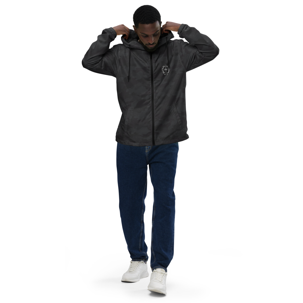 unisex-lightweight-zip-up-windbreaker-black-camo-front-67a56d2b4a104.png