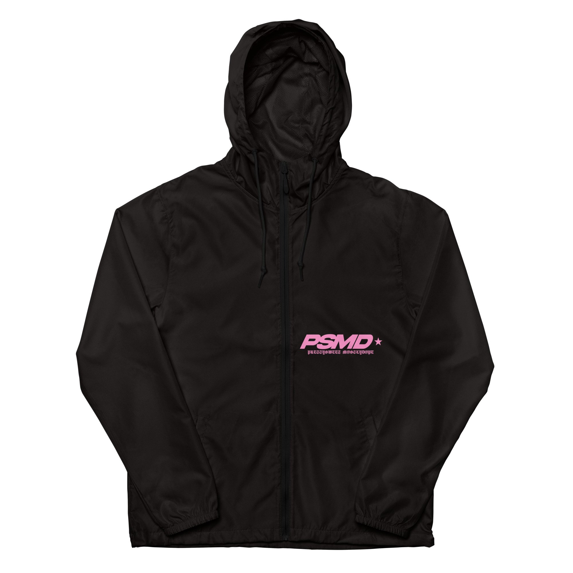 PSMD lightweight zip up windbreaker