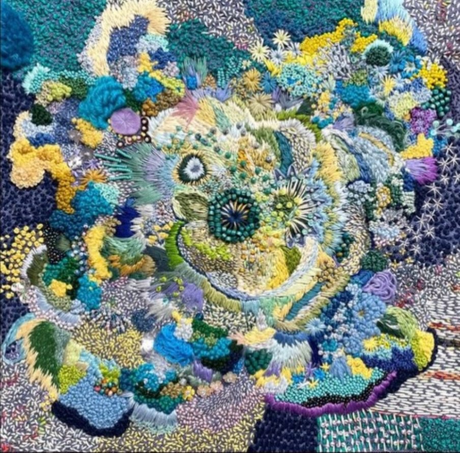 Earlier this year I had the pleasure of being invited as a guest onto Fibertalk&rsquo;s podcast @fibertalk hosted by Gary and Beth. It was a first time experience for me, and a great one. 

For their final Wednesday
conversation, they decided to do a