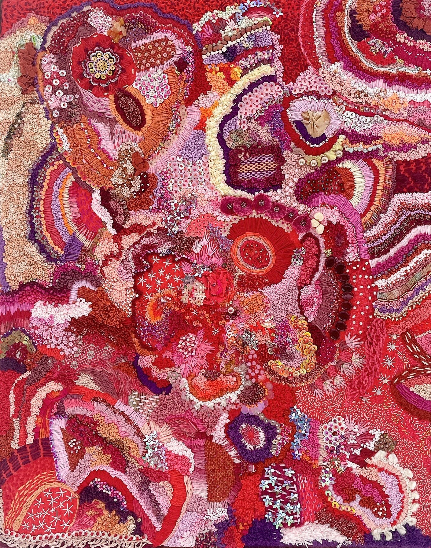 Very happy to have this piece back home again ☺️. &ldquo;Rapture&rdquo;, 2025