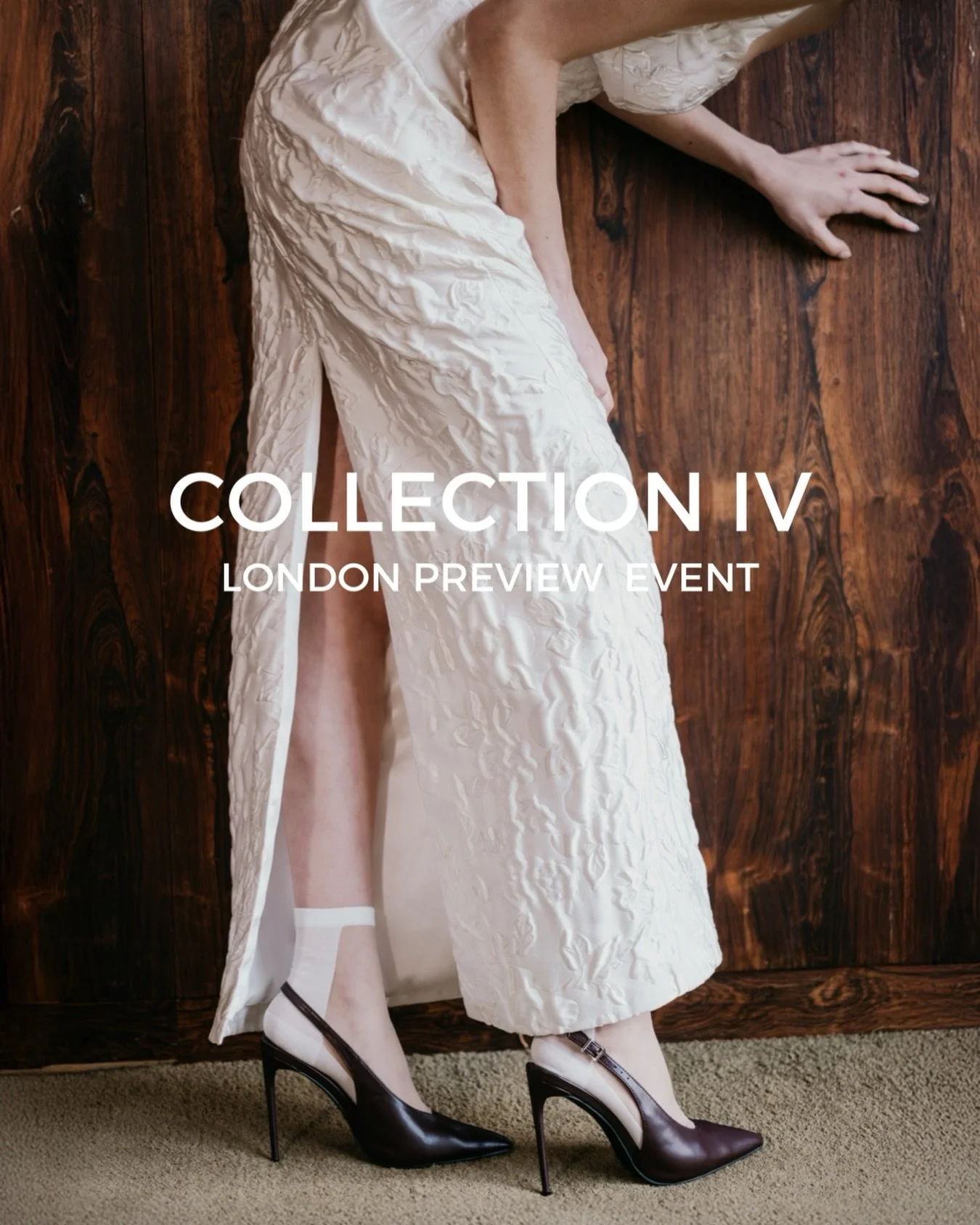 CALLING ALL LONDON BRIDES!

On 20th January we are holding an exclusive evening preview of Collection IV and the opportunity for brides to browse the full bridal collection with a glass of bubbles in hand. Meet the UNBRIDLED STUDIO founders and be th
