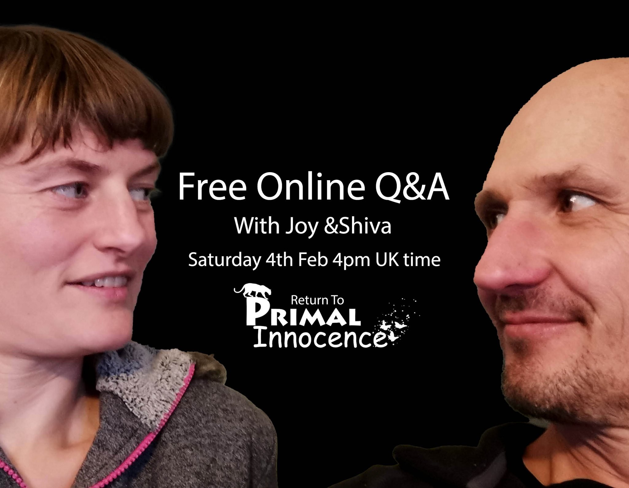 Free Online Q&A with Joy & Shiva about our upcoming retreat: return to Primal Innocence
