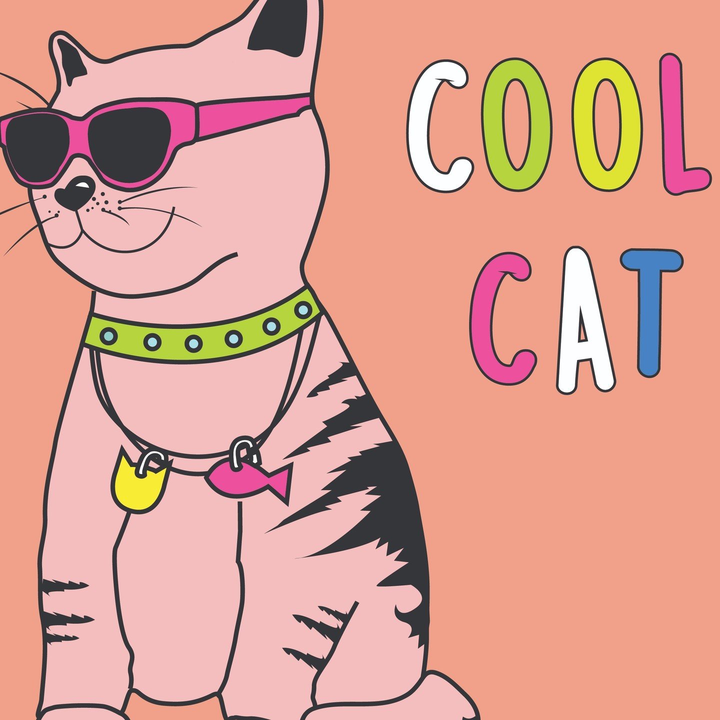 For the cool cats.

#surfacepatterndesigner #printdesigner #kidsgraphics #patternlover
#surfacepattern #surfacepatternprint #kidsprints #babywear #babyprint #textiledesigner #kidssurfacepattern #illustratorsofinstagram #illustrationdaily #patterndesi