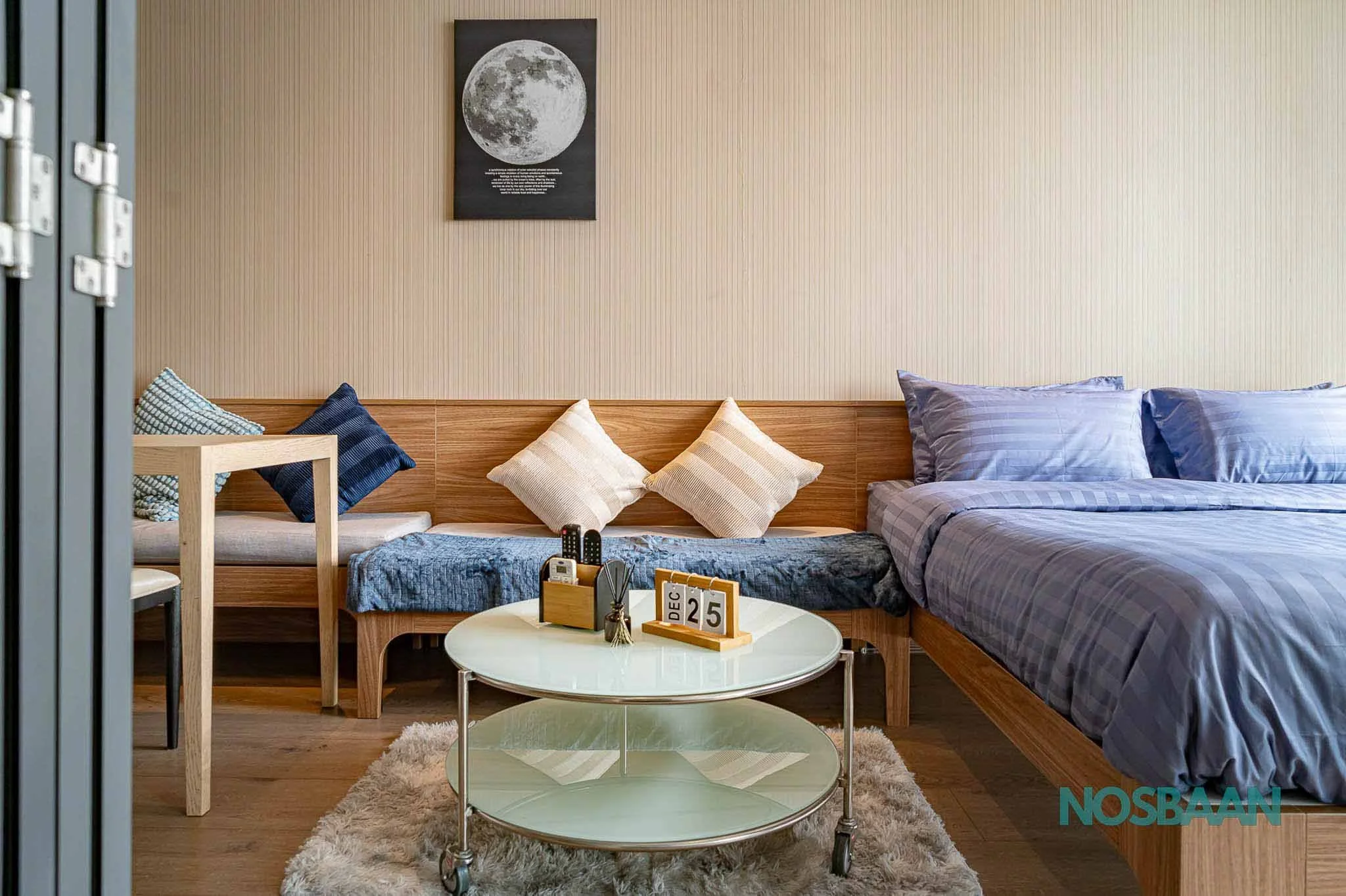 Studio apartment with a loft bed and functional open-concept design near BTS On Nut.