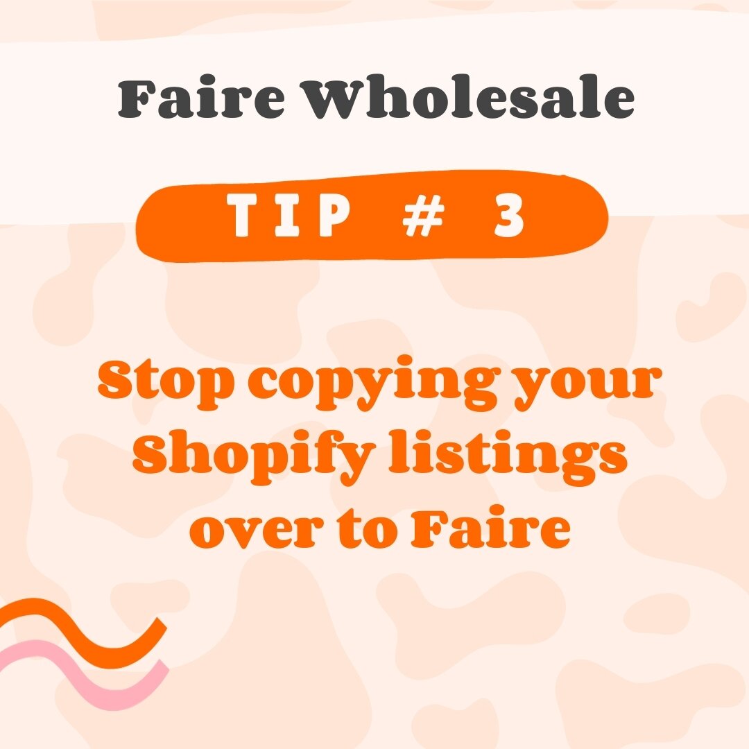 Product Brands! Faire Wholesale Marketplace is the place to be if you want to get more wholesale orders! There are over 700,000 retailers shopping on Faire! This is a huge opportunity for brands. But many brands aren&rsquo;t setting up their Faire st