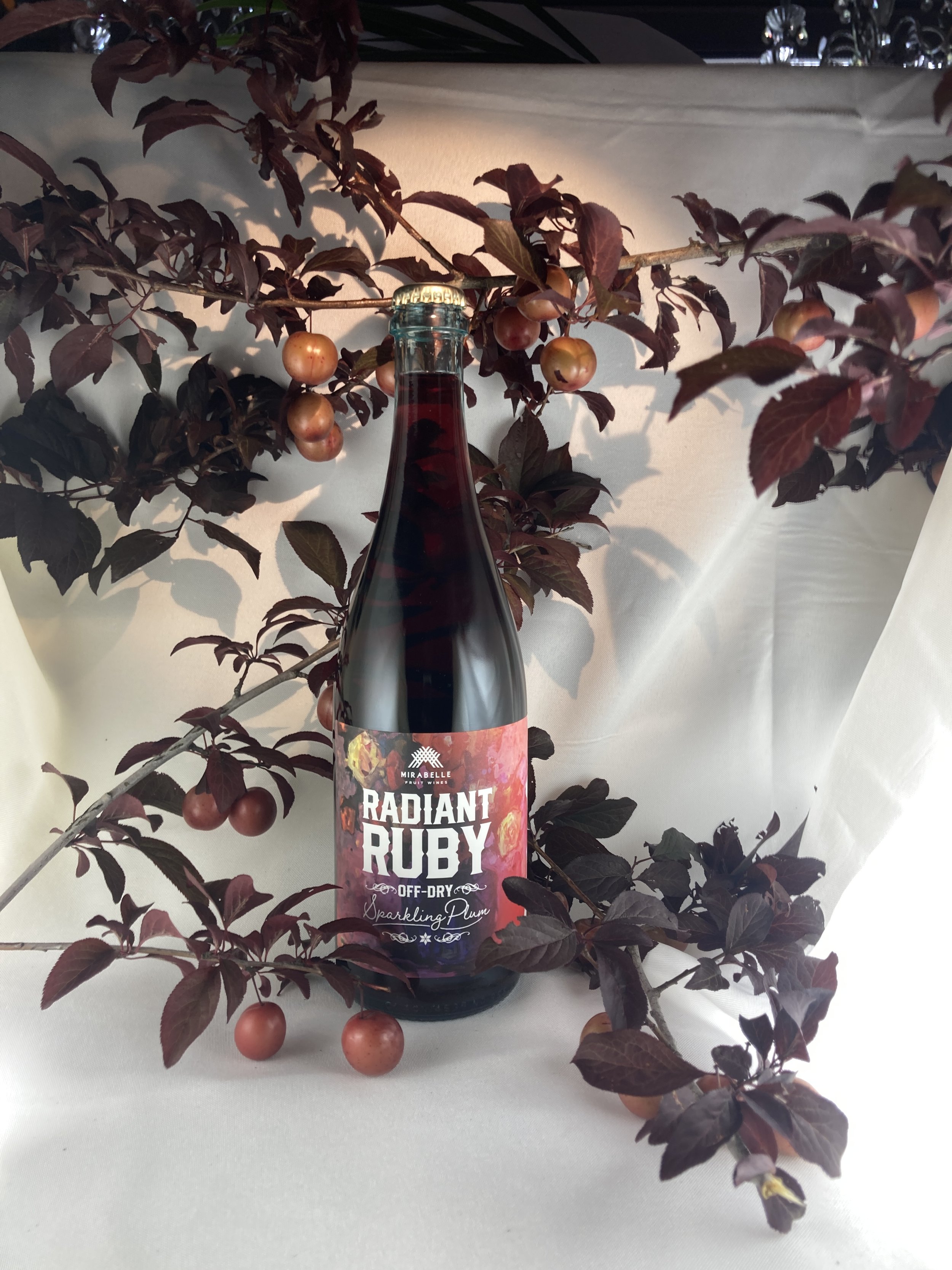 Radiant Ruby - Medium Sparkling Plum Wine