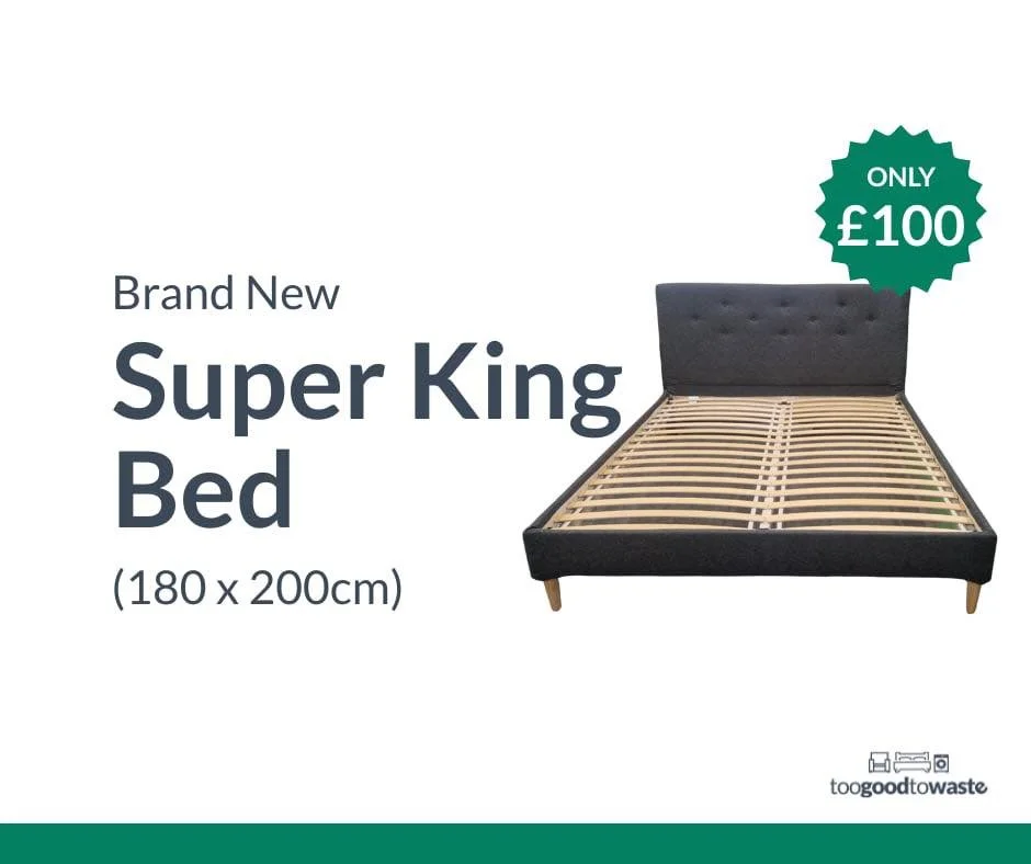 ✨ ✨ AVAILABLE IN YNYSHIR AND ABERDARE FROM 9AM TOMORROW ✨ ✨

🛏️ SUPER KING BED FRAMES - &pound;100 EACH 🛏️

👑 Why not give your bedroom the royal treatment it deserves? 👑

We have recently sourced some flat packed super king bed frames which are 