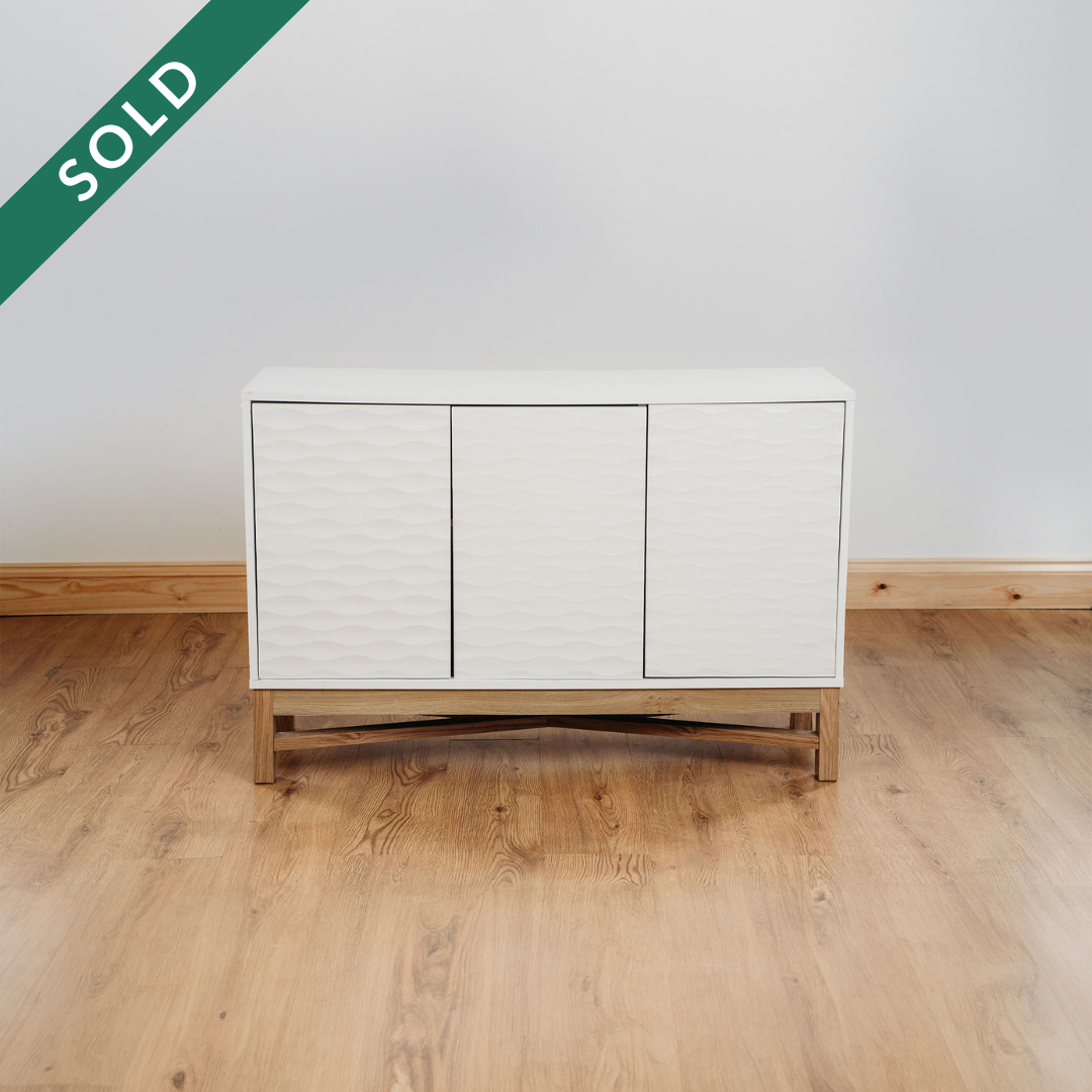 Modern White Sideboard Cabinet
