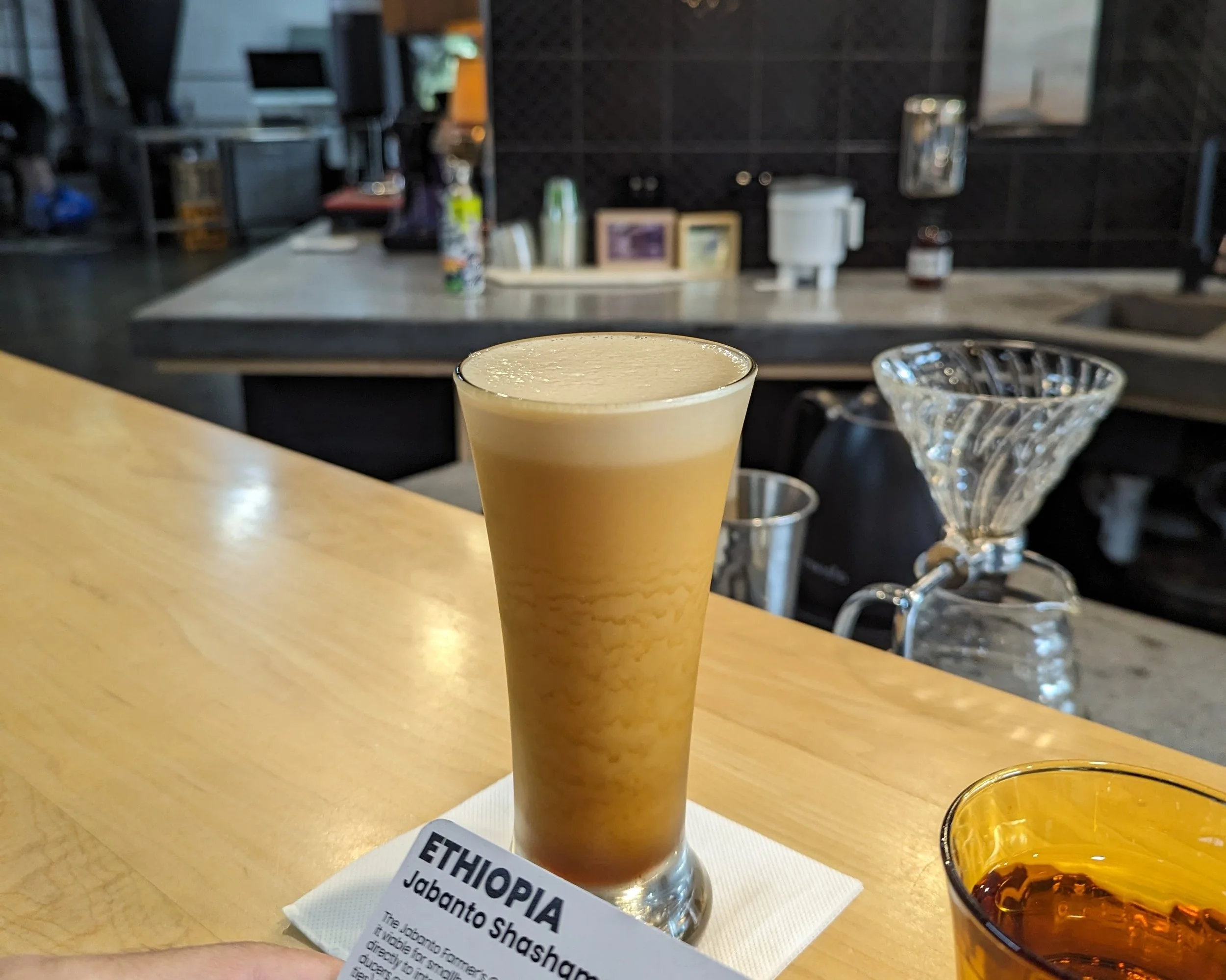 A nitro cold brew