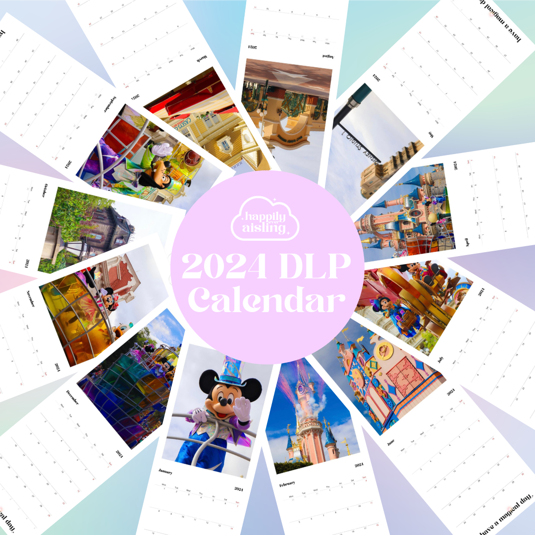 DLP Report on X: 🛍 The 2024 Disneyland Paris calendar is now