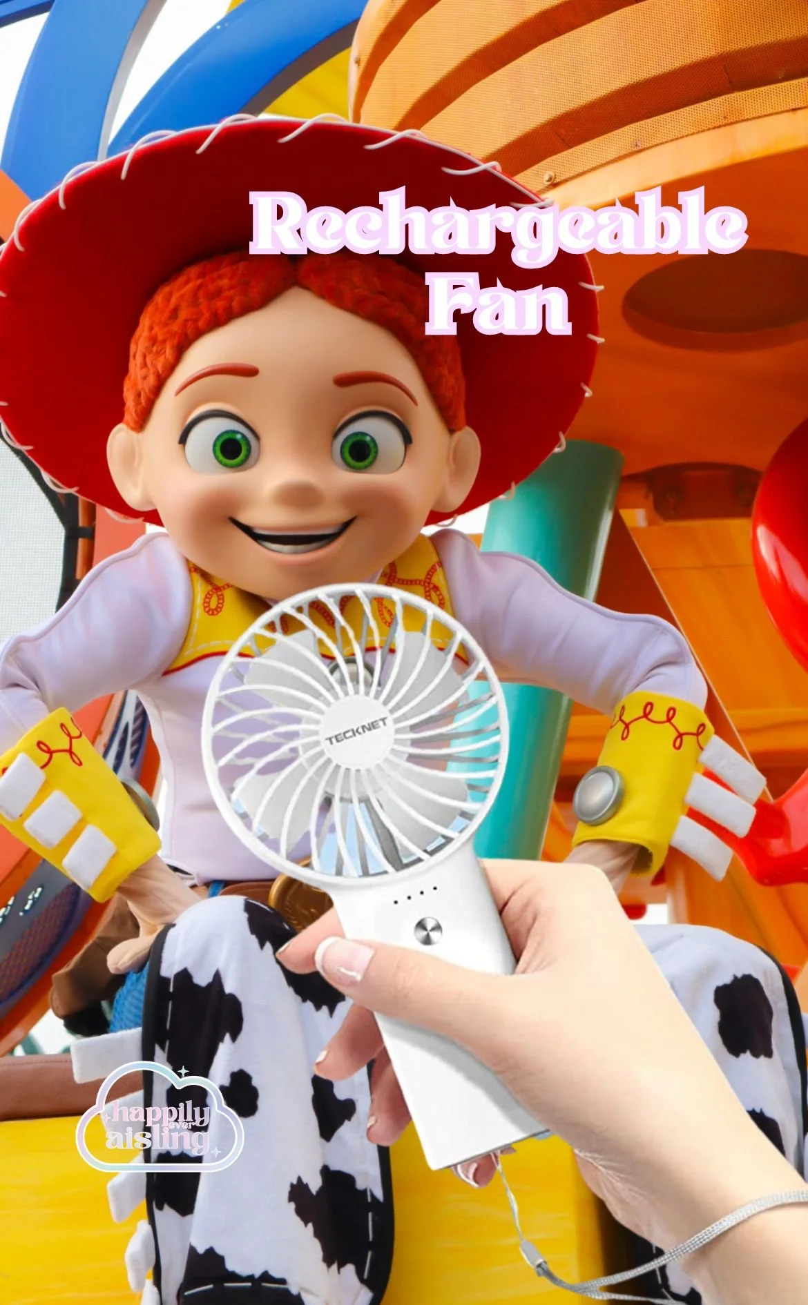 Rechargeable handheld Fan ☀️