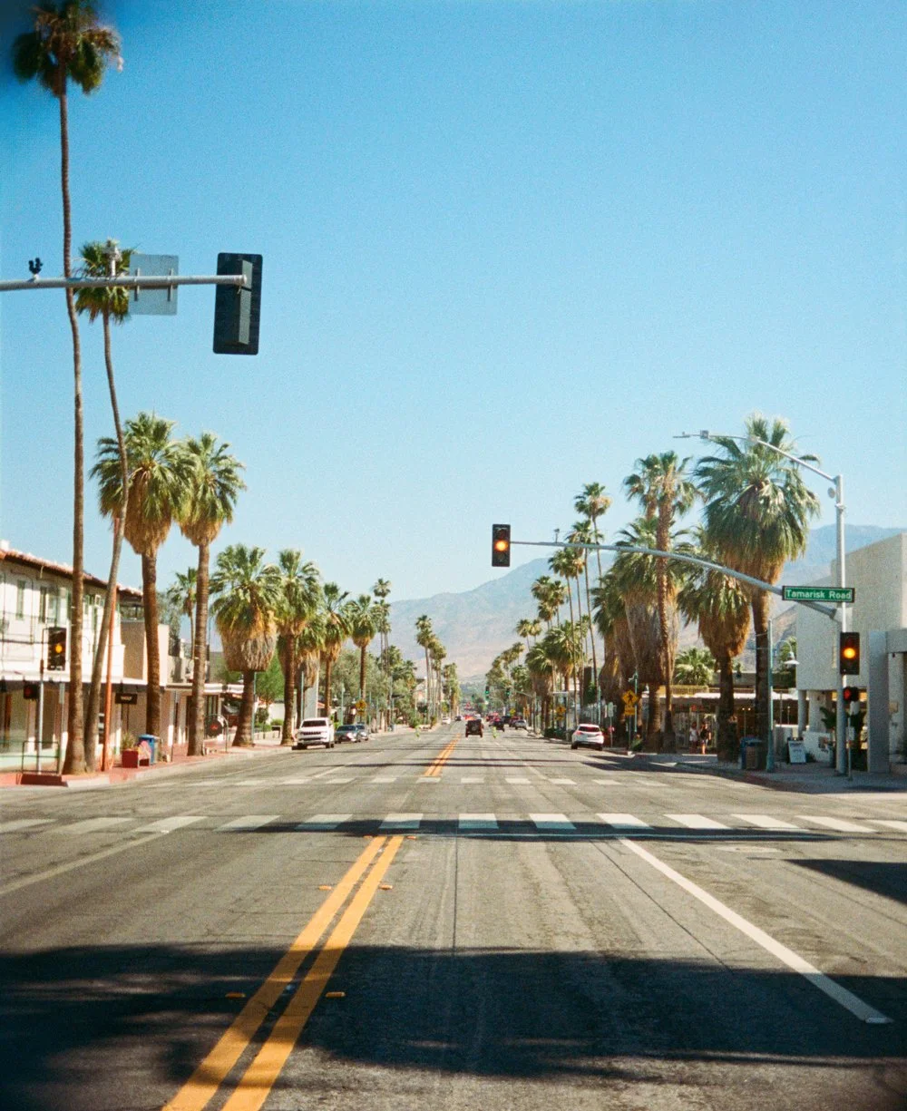 Traffic Lights in Palm Springs