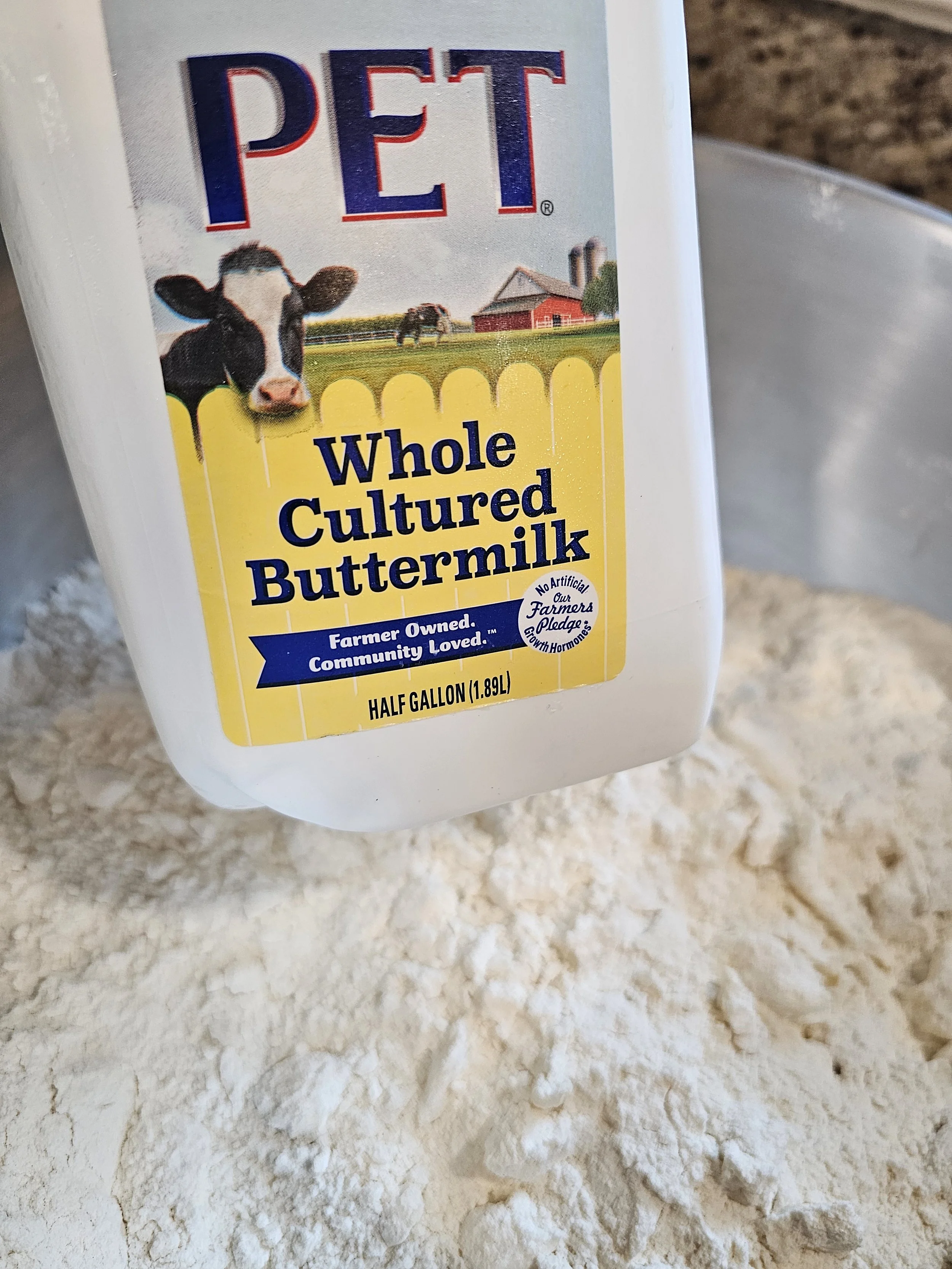Use WHOLE buttermilk - trust us!