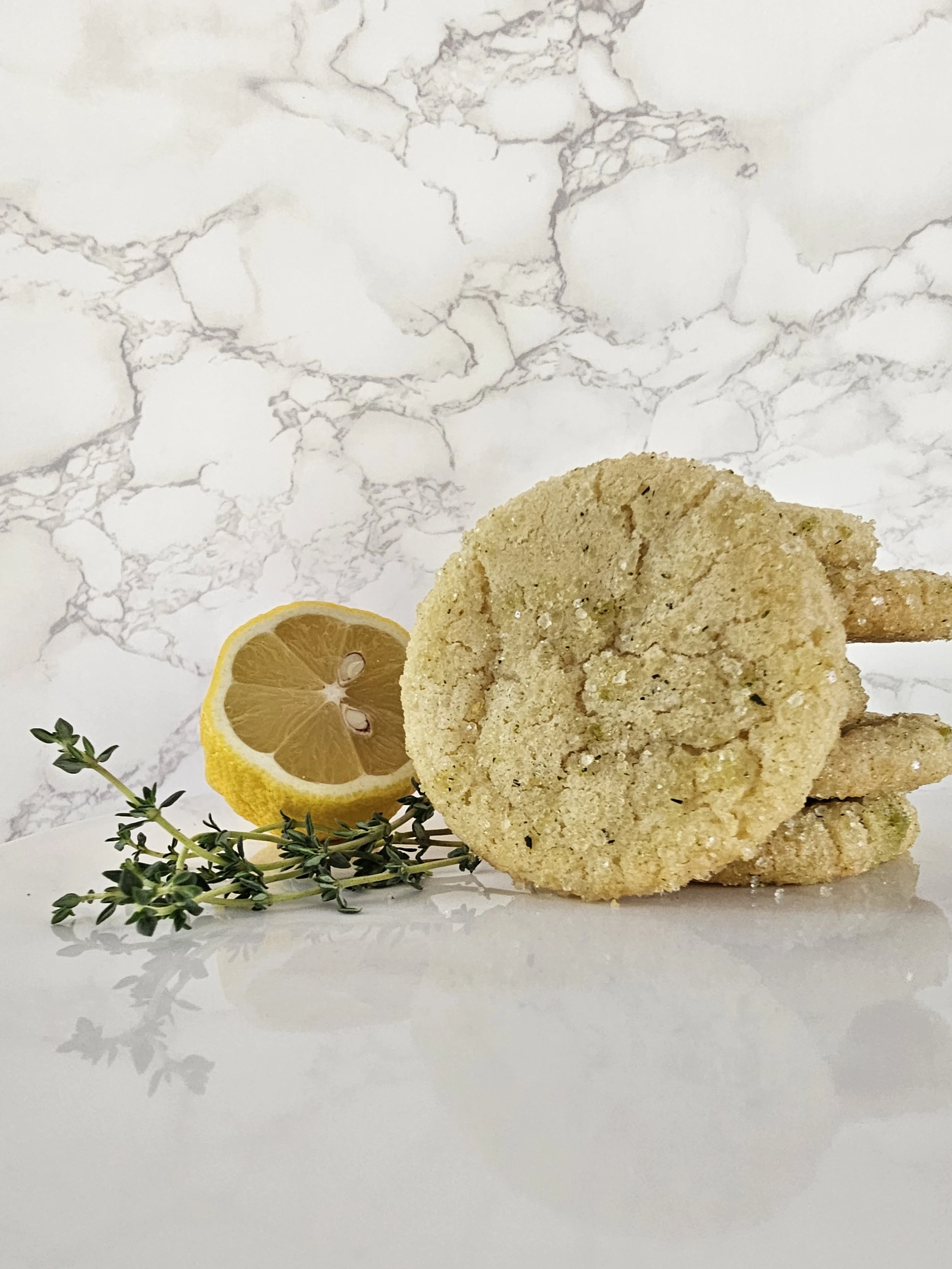 Lemon-Thyme Sugar Cookies