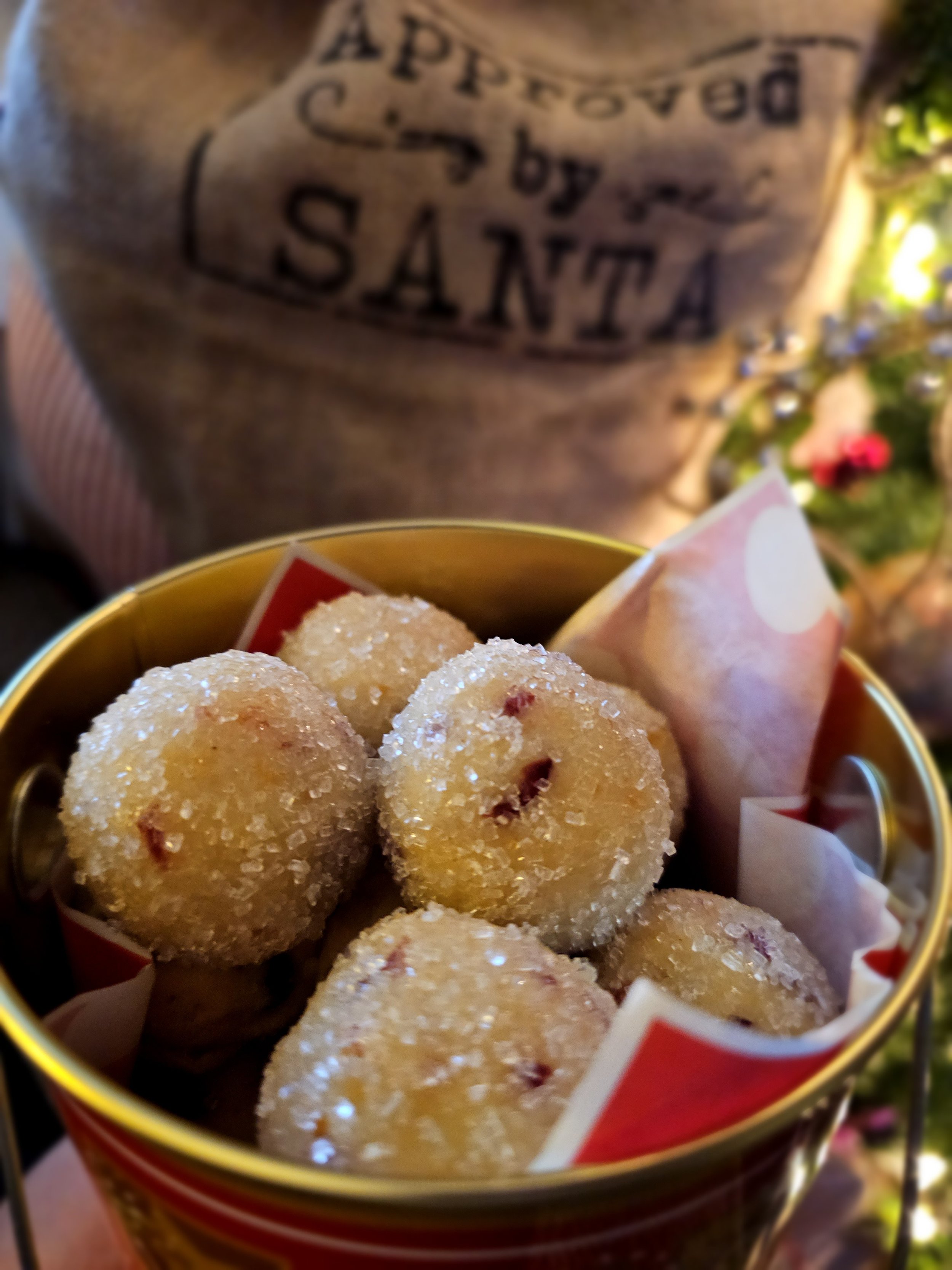 Cranberry-Orange Sugar Cookie Dough