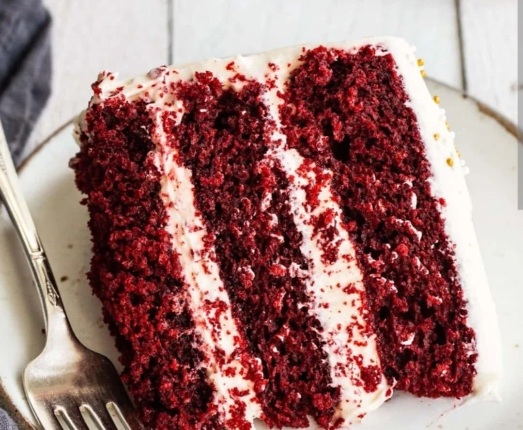 Classic Red Velvet Cake with Cream Cheese Swiss Buttercream