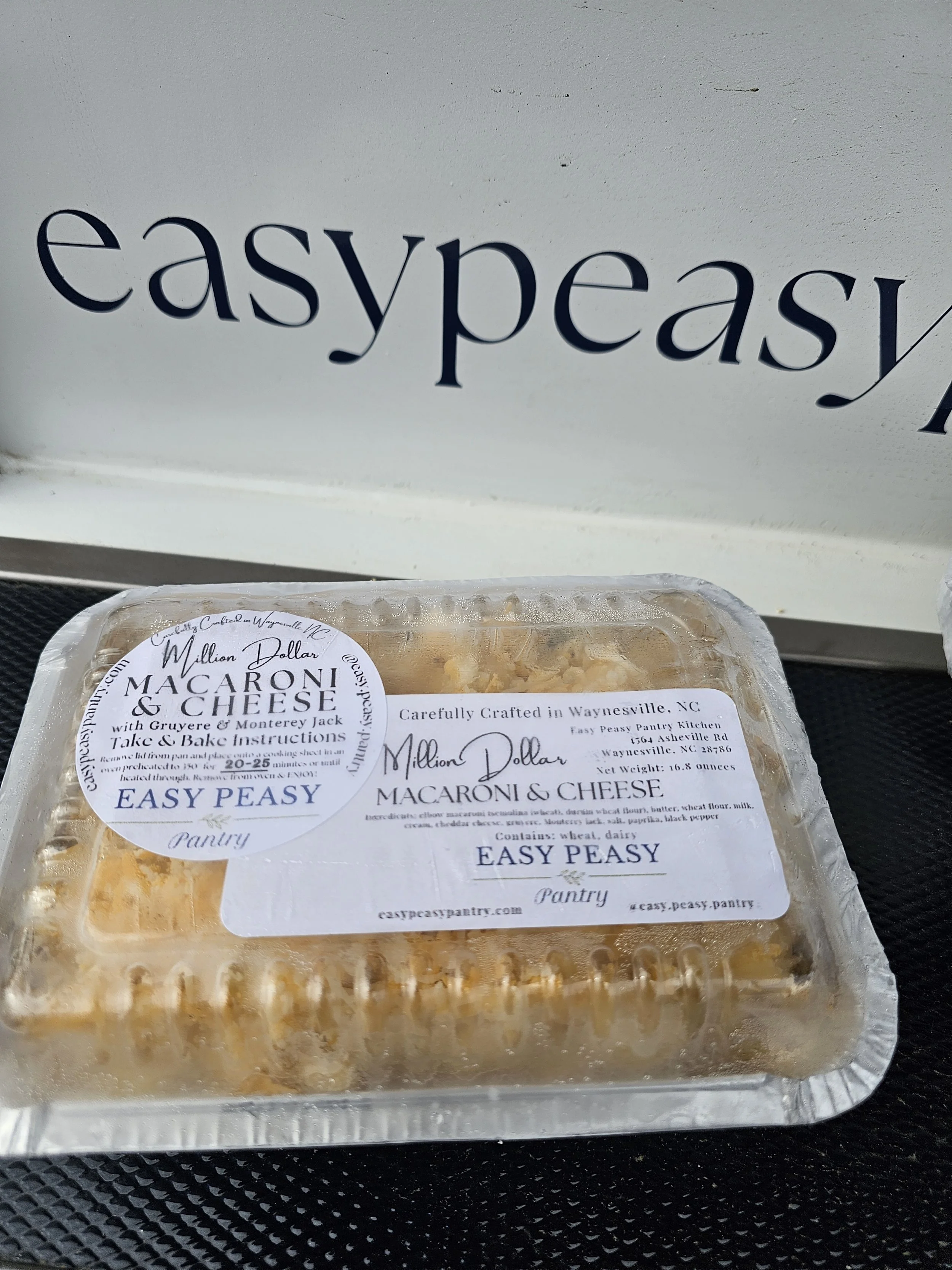 Frozen Million Dollar Macaroni & Cheese