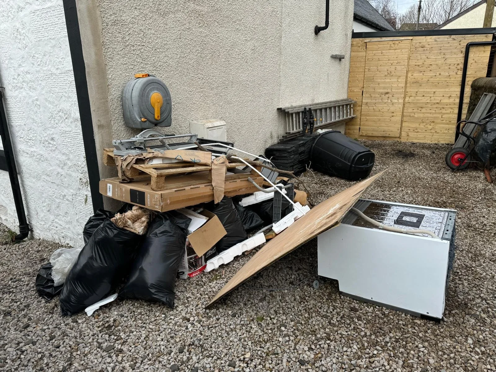 Rubbish Removal from House by The Green Scot Glasgow