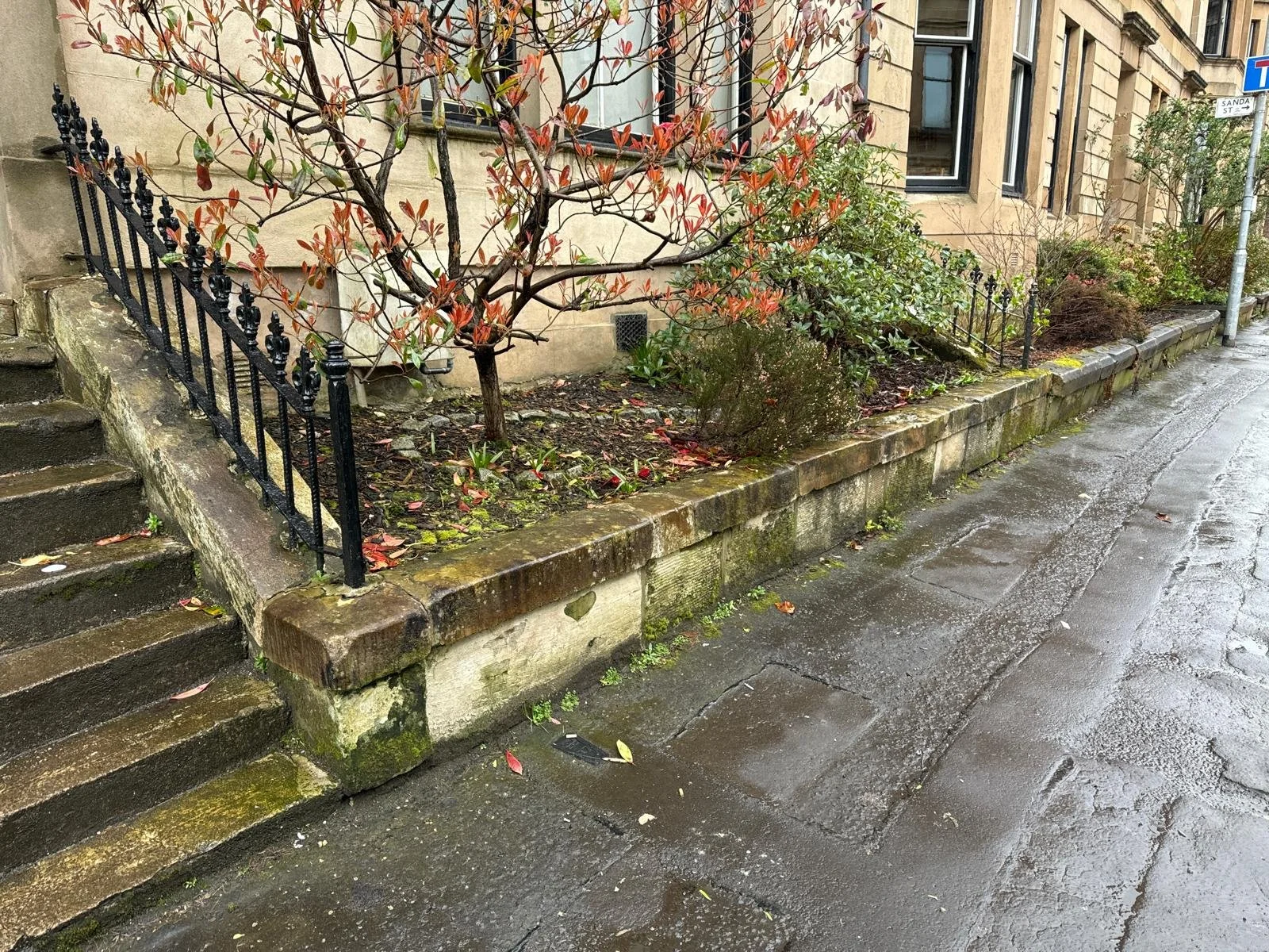 Clean Glasgow Street with rubbish removed by The Green Scot