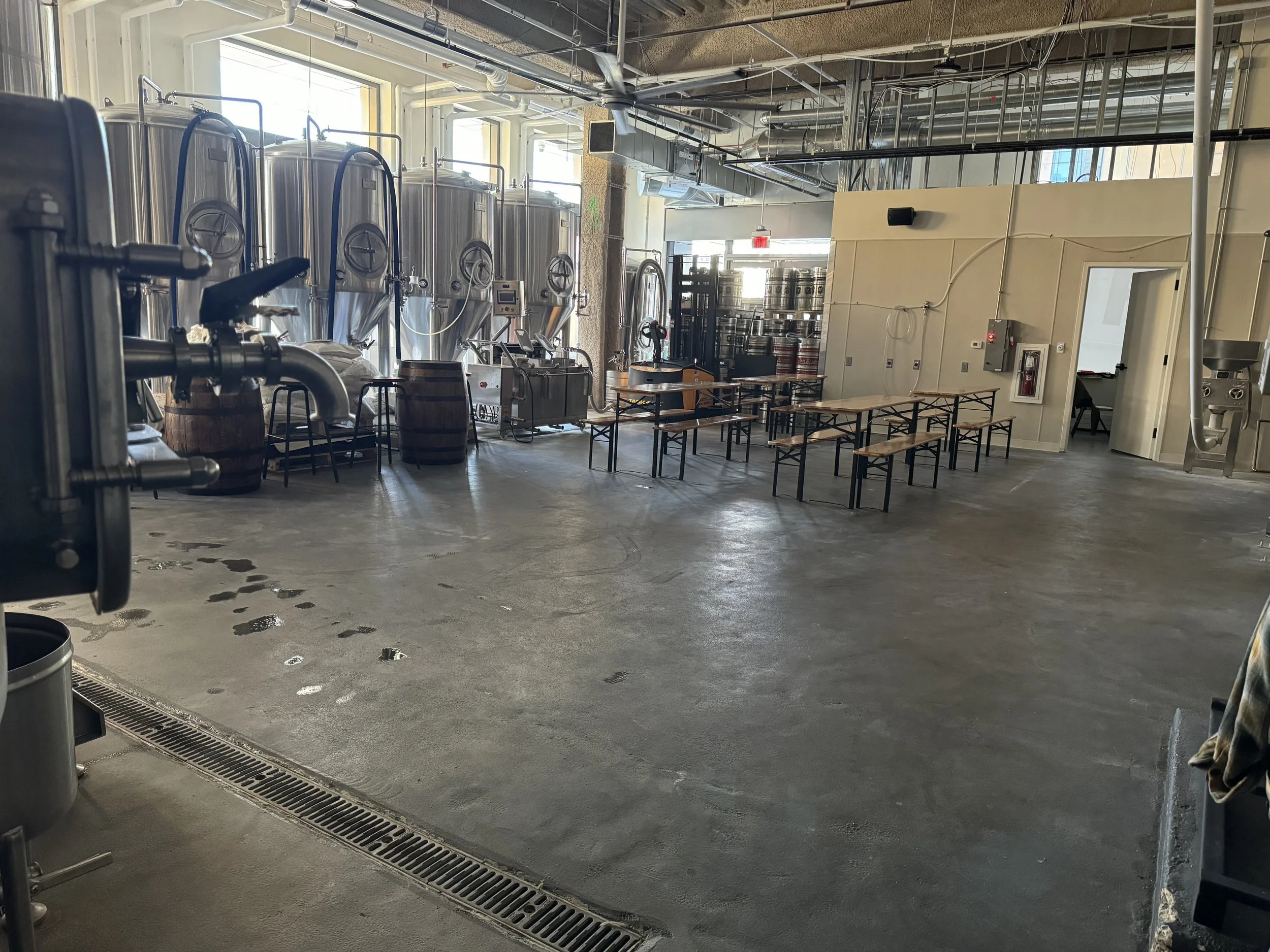 Brewery, where the beer is made!