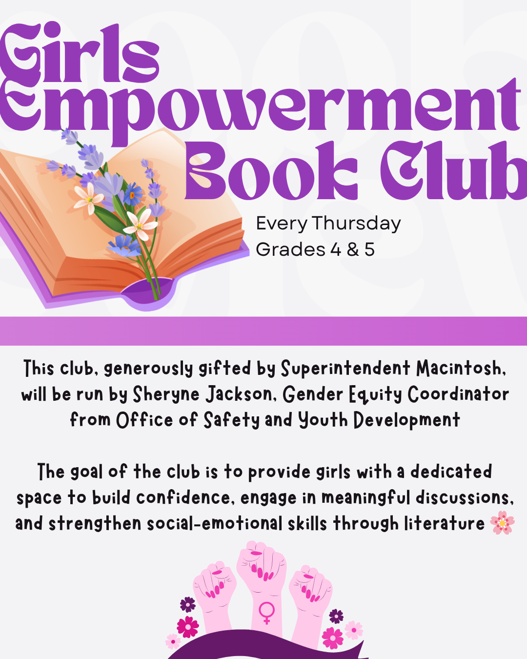 Girls Empowerment Book Club