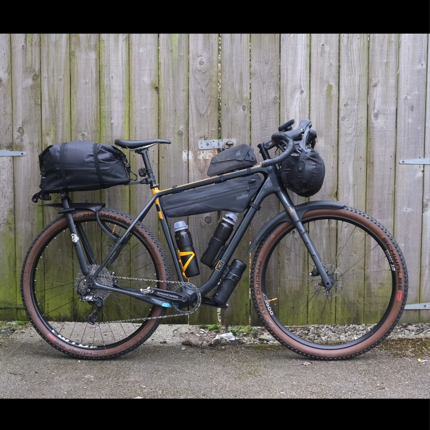 RIGS OF....the Tor Divide 🚲

Have you started thinking about your set-up for the event? Send us a photo, a description of bike, bags and highlights and we will include them in an article.

Here's an example:
BIKE: nearly stock Salsa Cutthroat with a