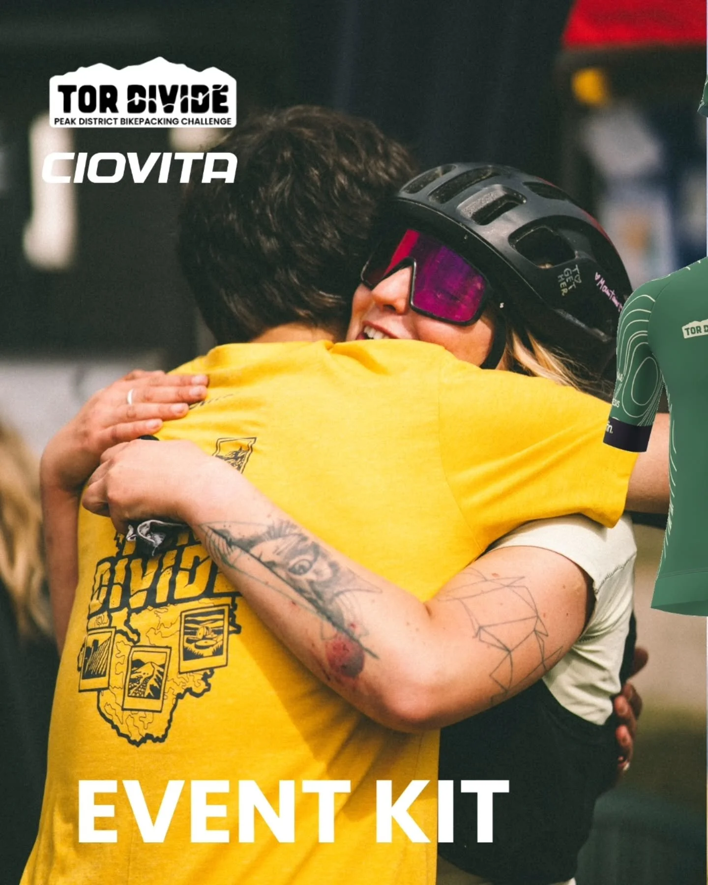TOR DIVIDE x CIOVITA: KIT DROP
The official Tor Divide kit has landed. Designed in collaboration with CIOVITA and built for everything the weekend throws at you: from race efforts to post-ride drinks.
This is more than merch, it is your piece of the 