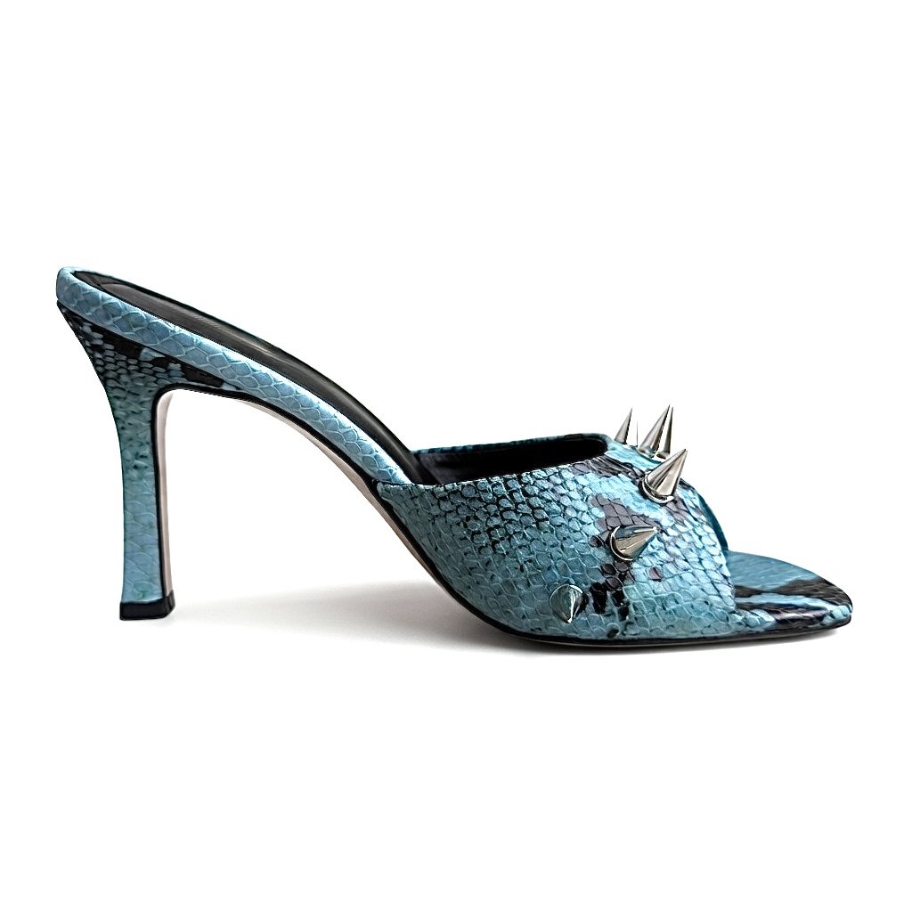 Spotlight Heels in Aqua