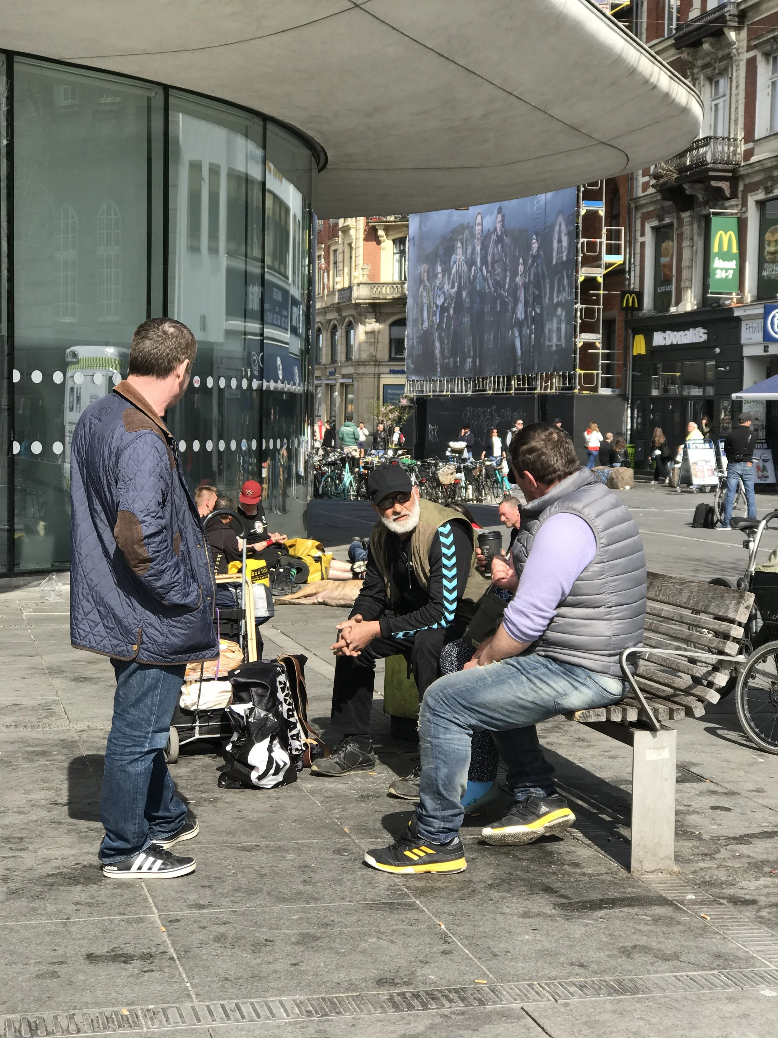 Social Gathering - Nørreport Station, Copenhagen, Denmark
