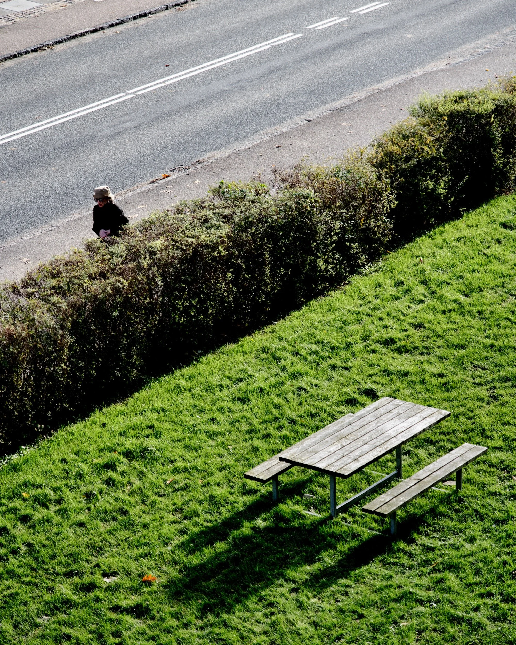 It’s no picnic when  temperatures fall and the low winter sun casts long shadows.