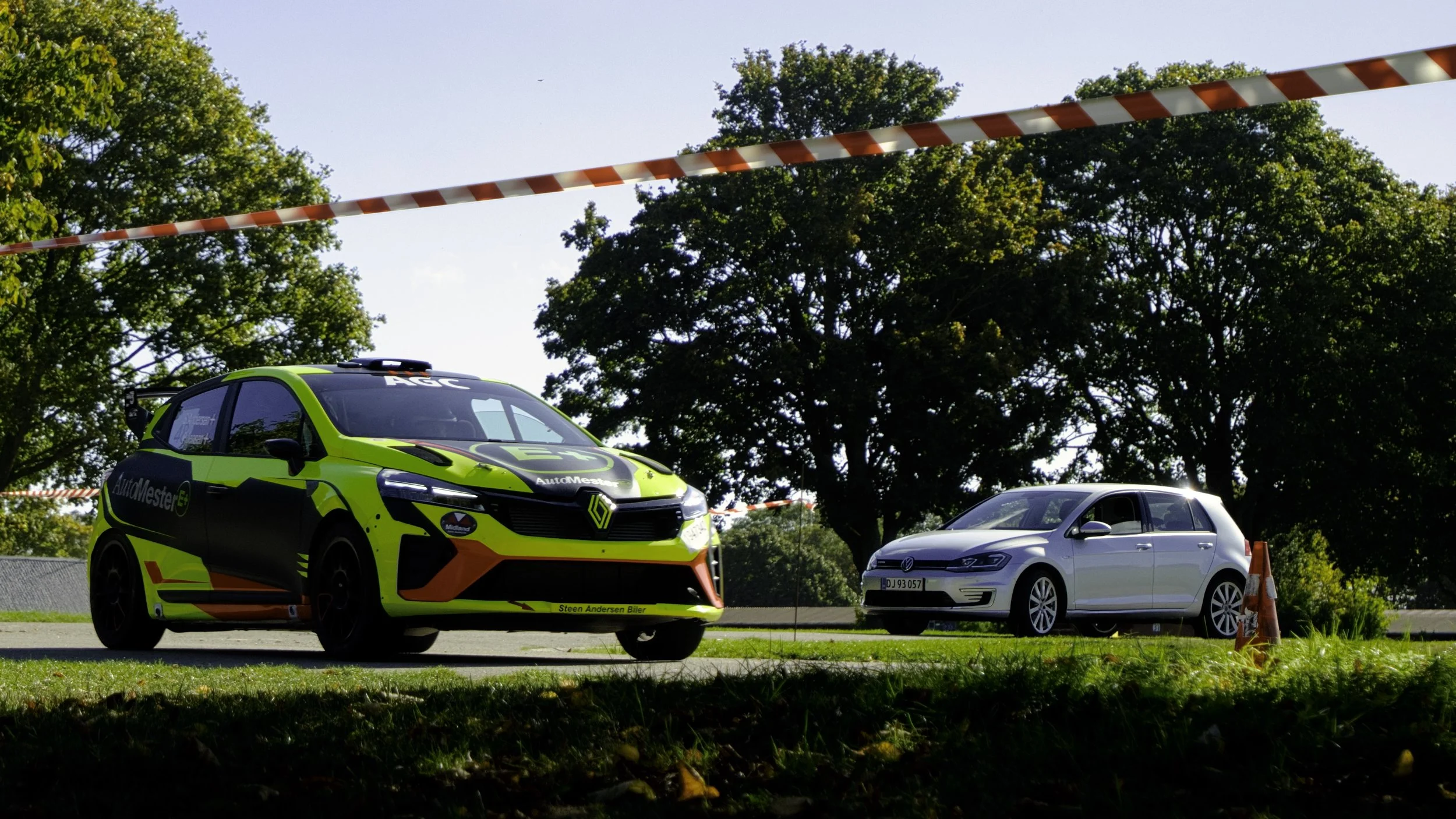 Steen Andersen's Renault Clio Rally Racer