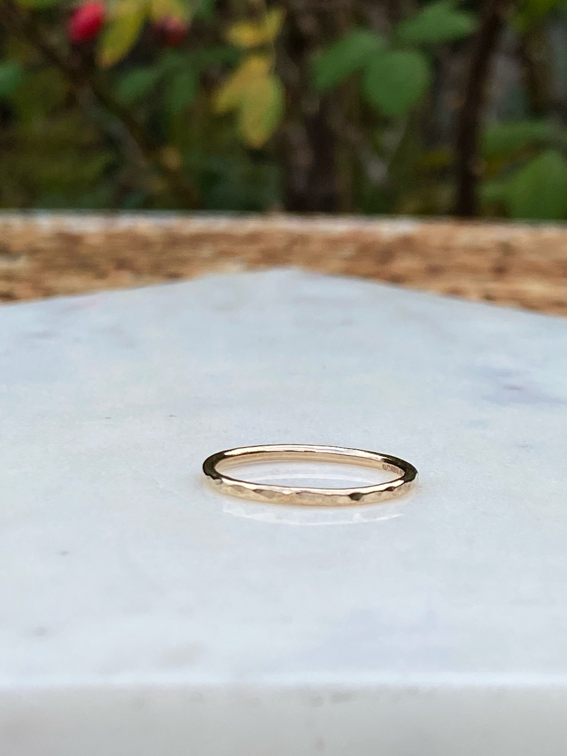 Handmade 9ct Gold Minimal Ring