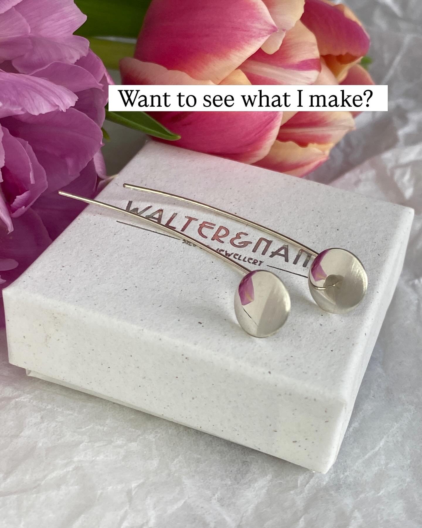 ✨ If you love jewellery with a story, this one&rsquo;s for you&hellip; ✨

Every piece in this carousel has been handmade by me, from recycled sterling silver, in my little workshop for Walter and Nancy Jewellery. No mass production, no factories &mda