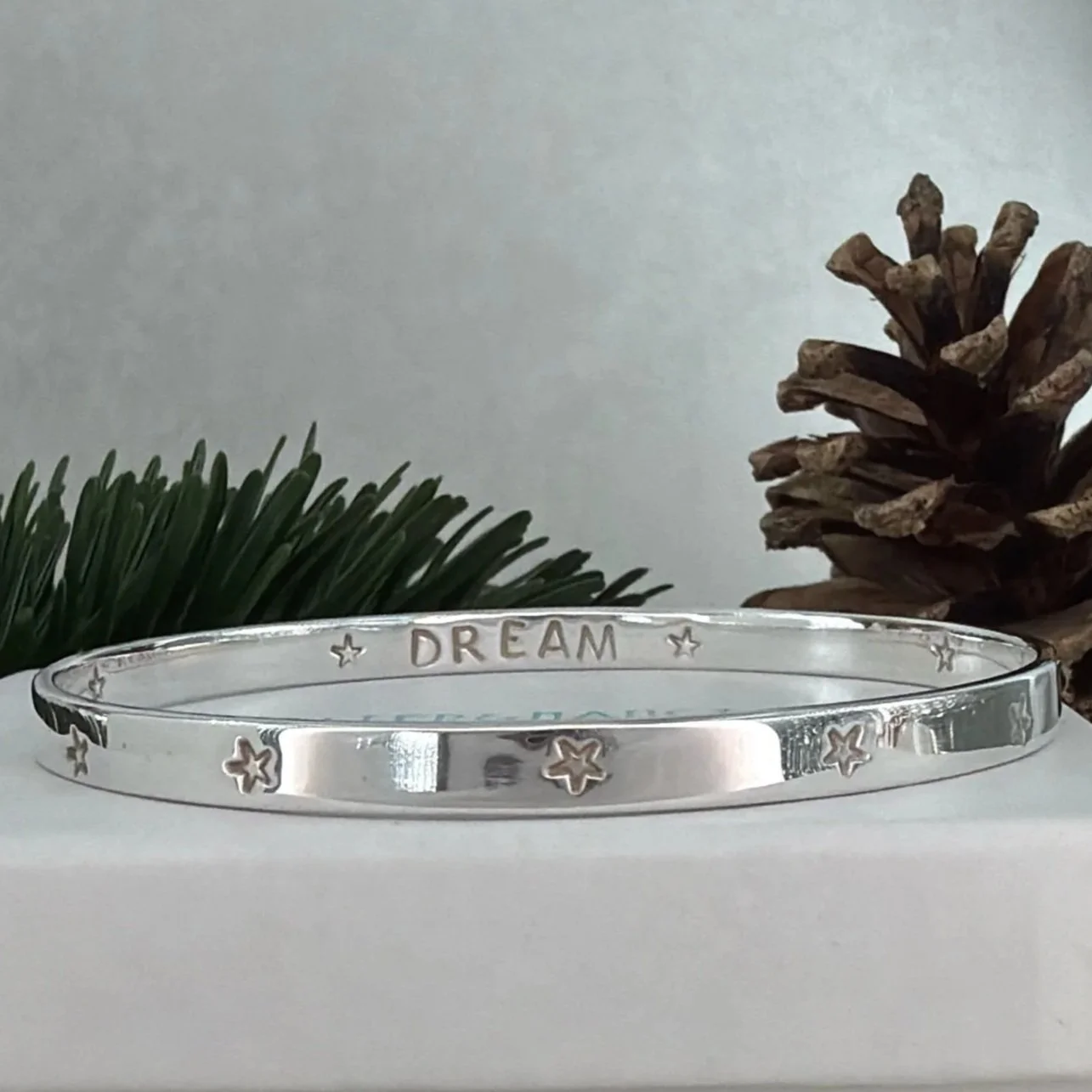 Luxury Sterling Silver Handmade Bangle