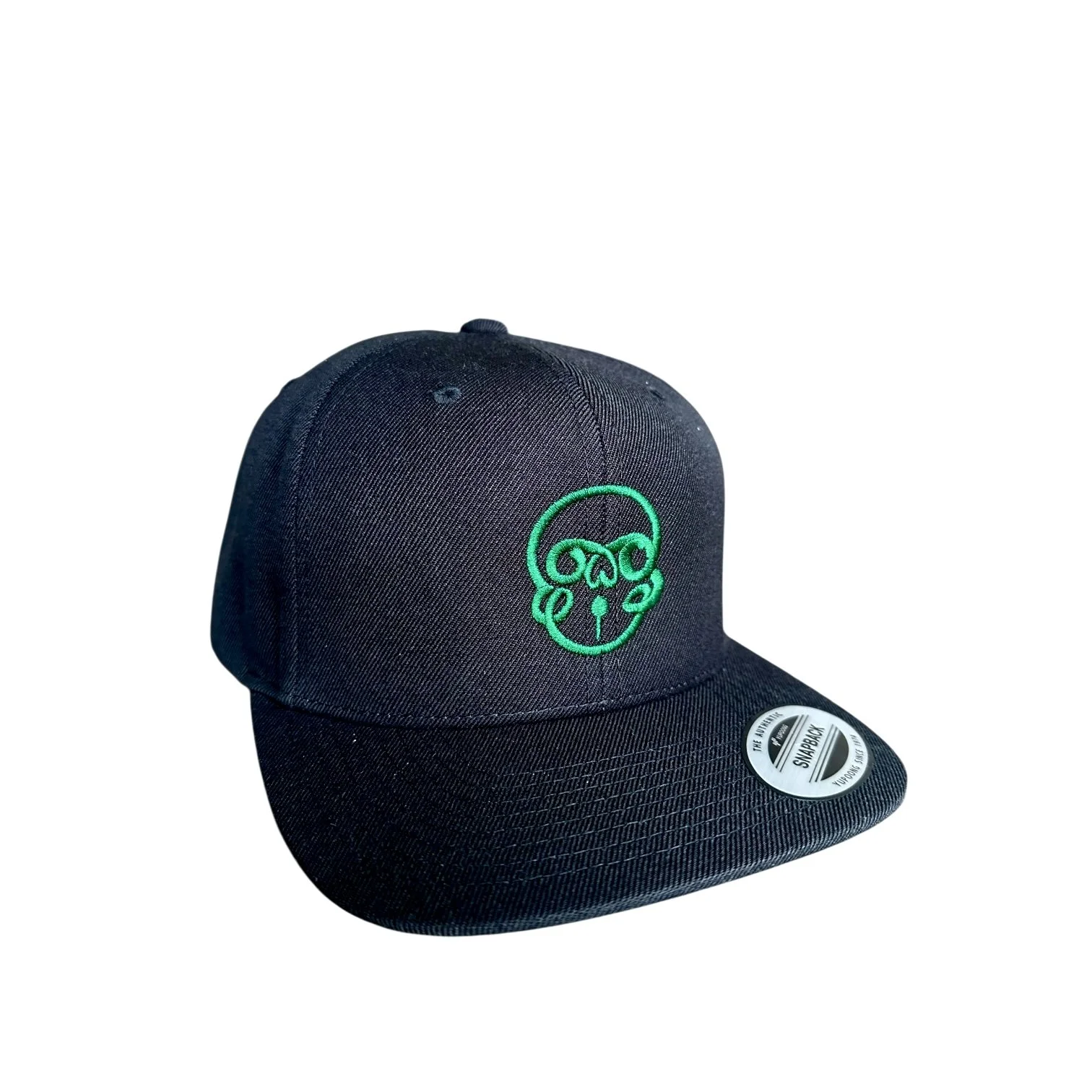 SNAPBACK KUPS SKULL – BRODERIE VERTE