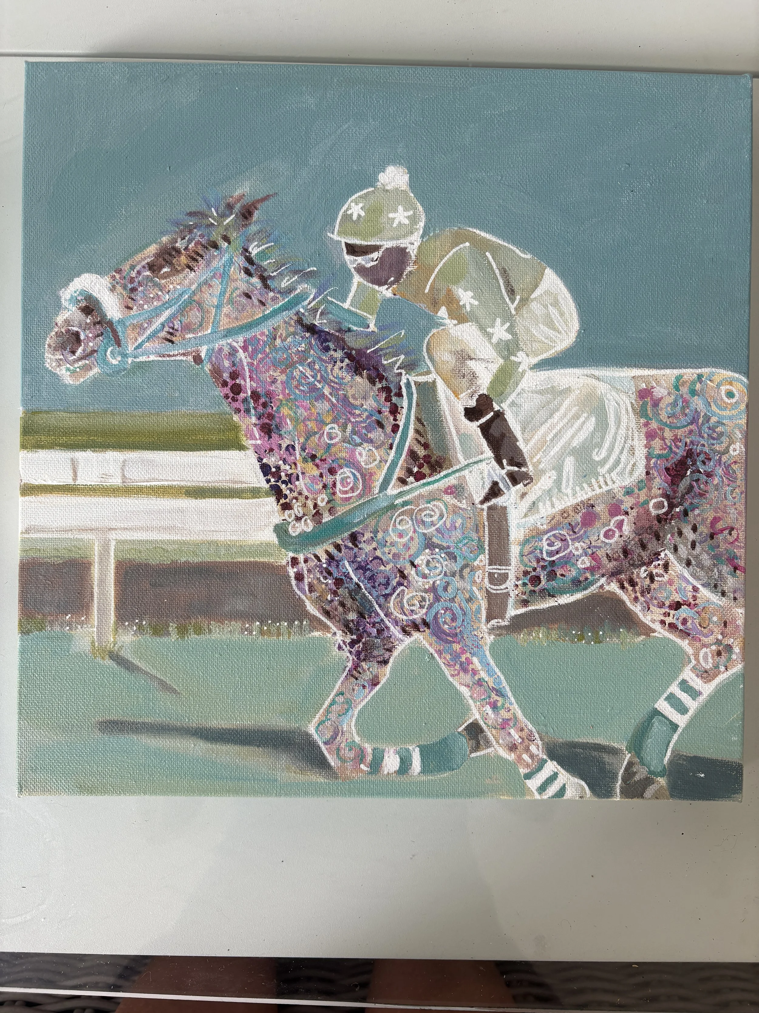 day-at-the-races-by-amanda-dakin-mixed-media-artist-barbados.JPG