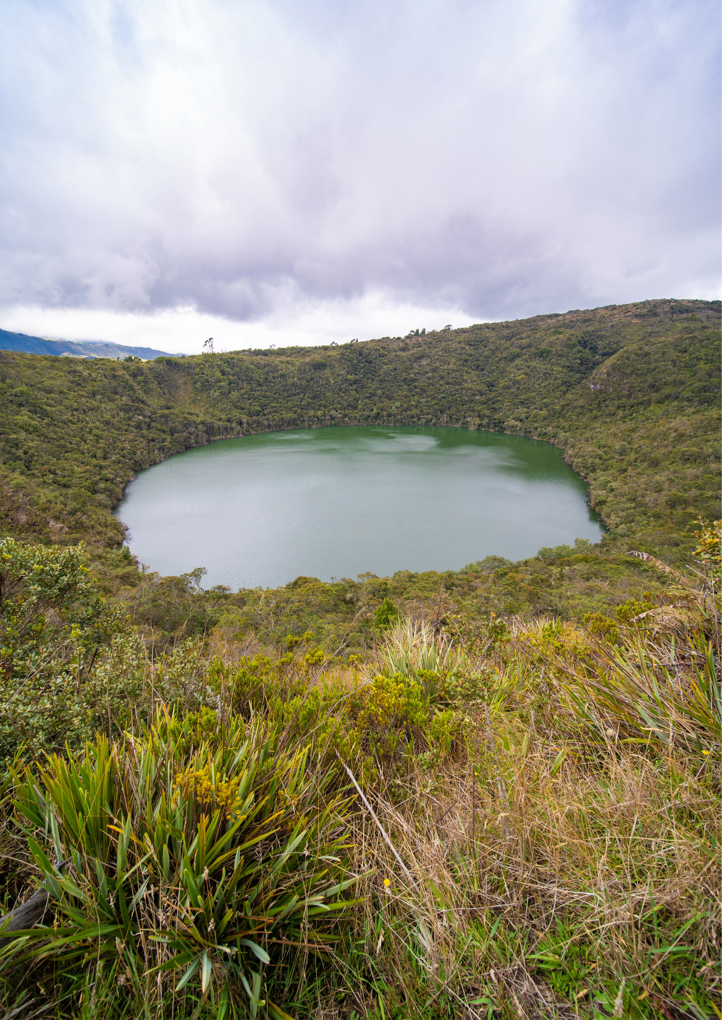 The Guatavita Lake. Colombia.