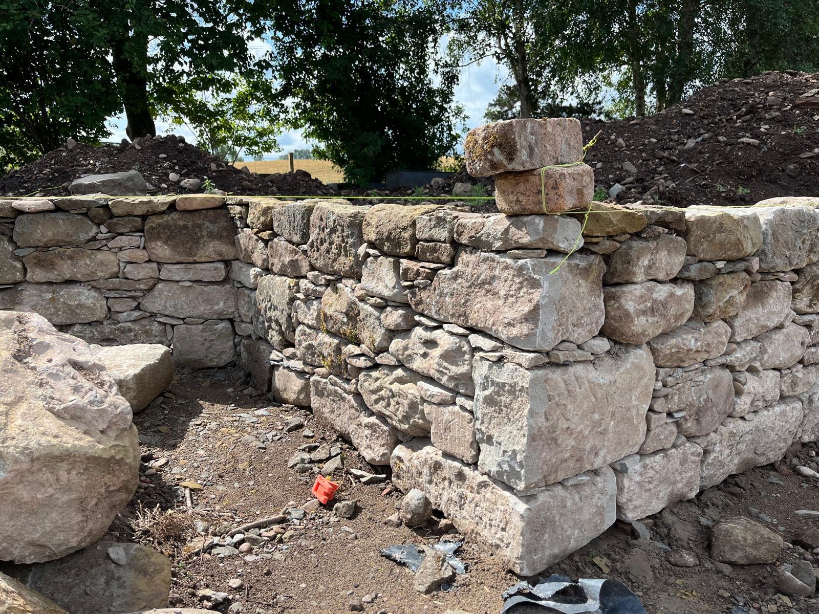 New Garden Wall, Scottish Borders